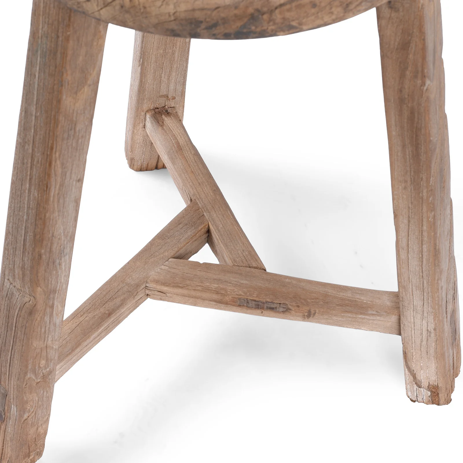 Farmers Milking Stool From Shanxi Province - Ca 1900 - Image 3
