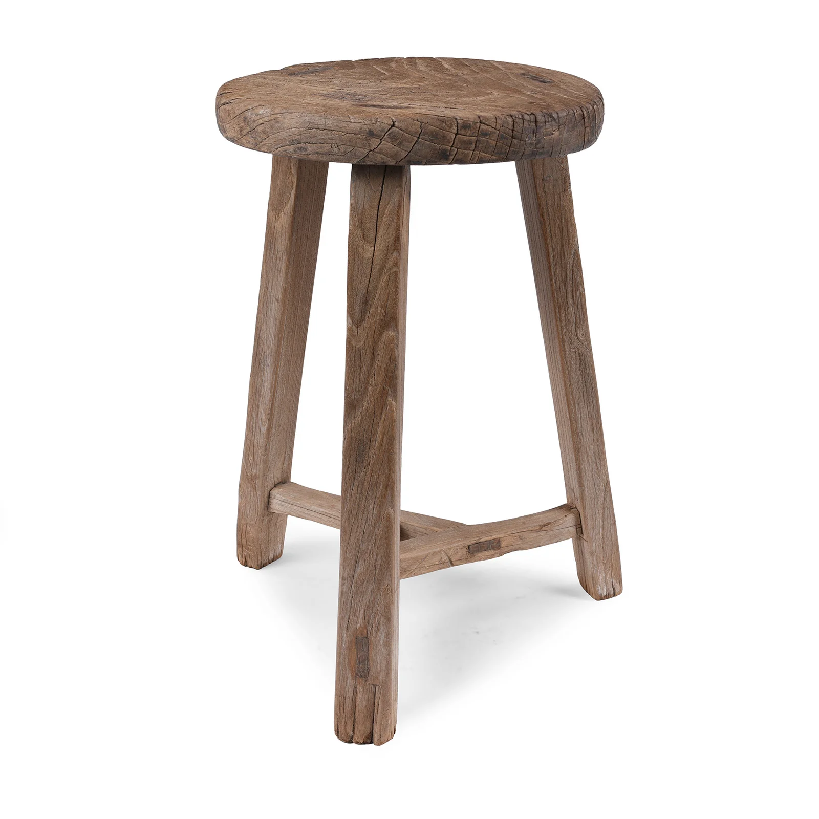Farmers Milking Stool From Shanxi Province - Ca 1900 - Image 4