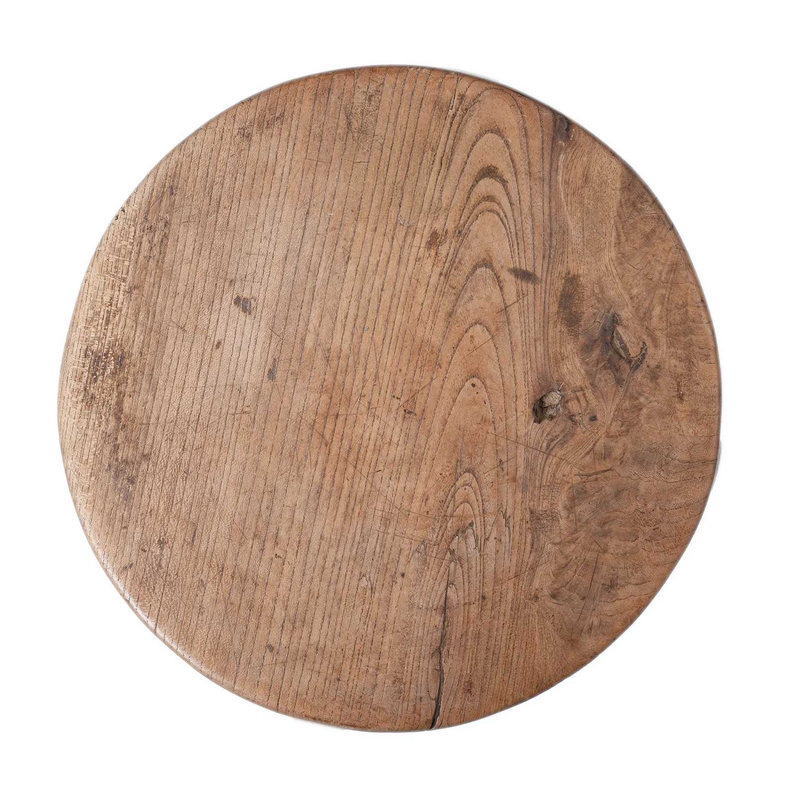 Chinese Red Elm Stool From Jiangsu - 19th Century - Image 2
