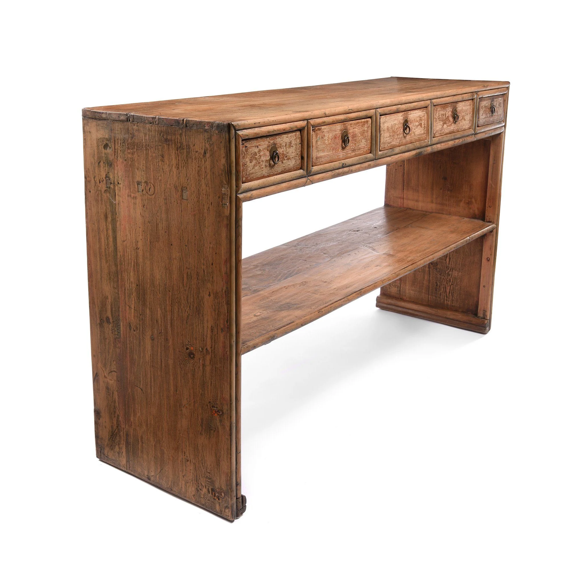 Five Drawer Console Table From Shandong  - 19thC - Image 3