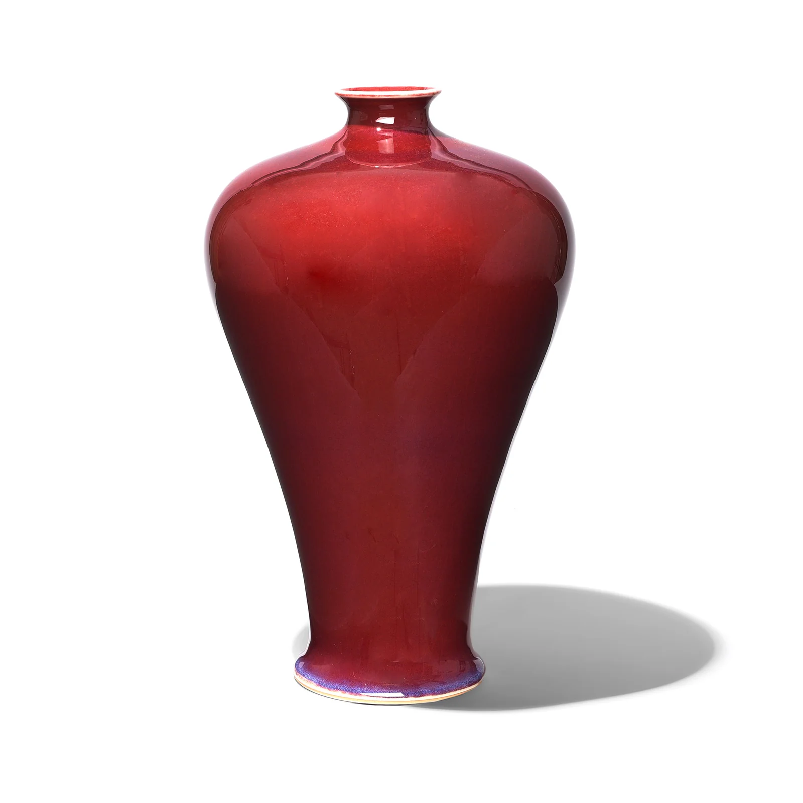 Sang De Boeuf Porcelain Meiping Vase