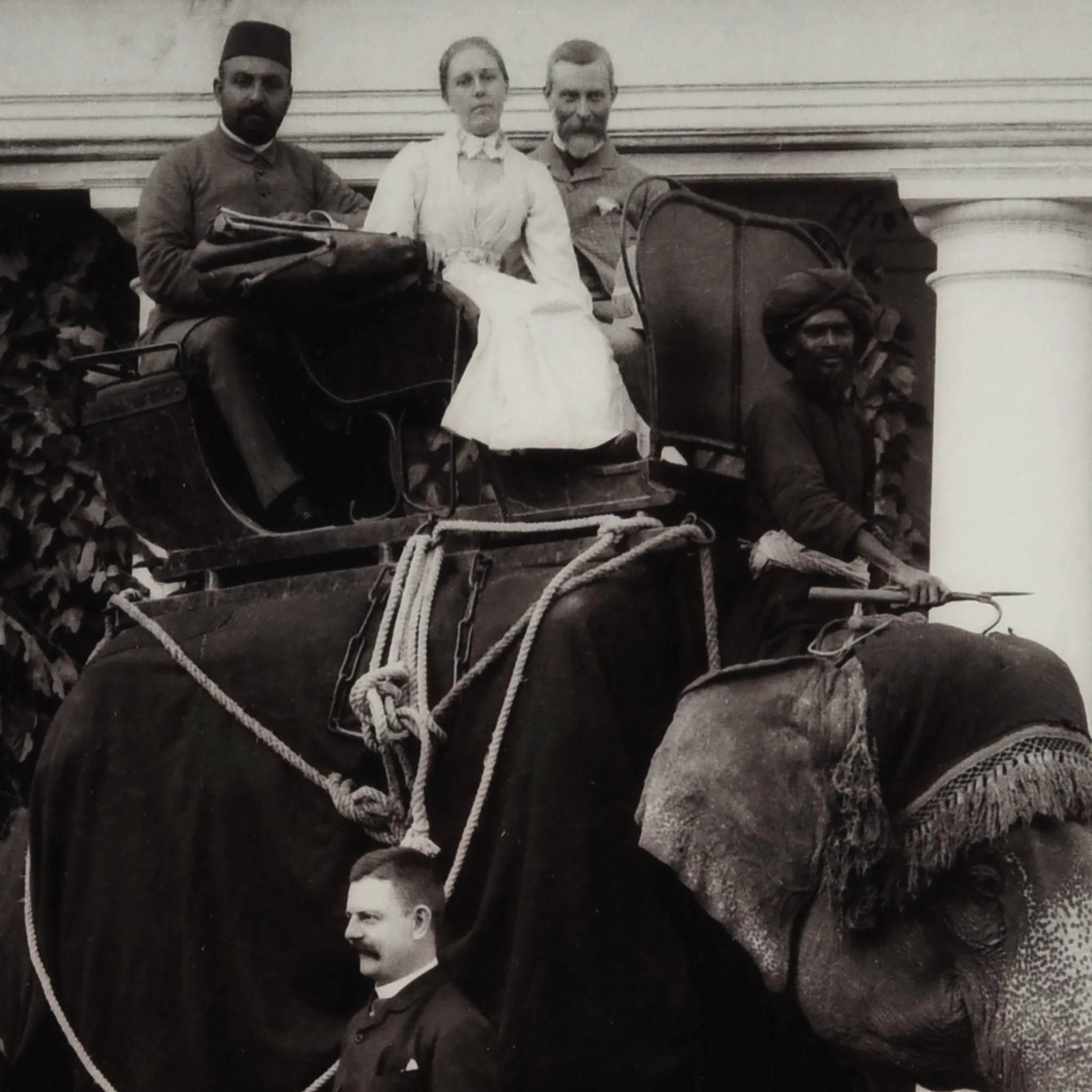 Framed Photo of Colonial India - Image 3