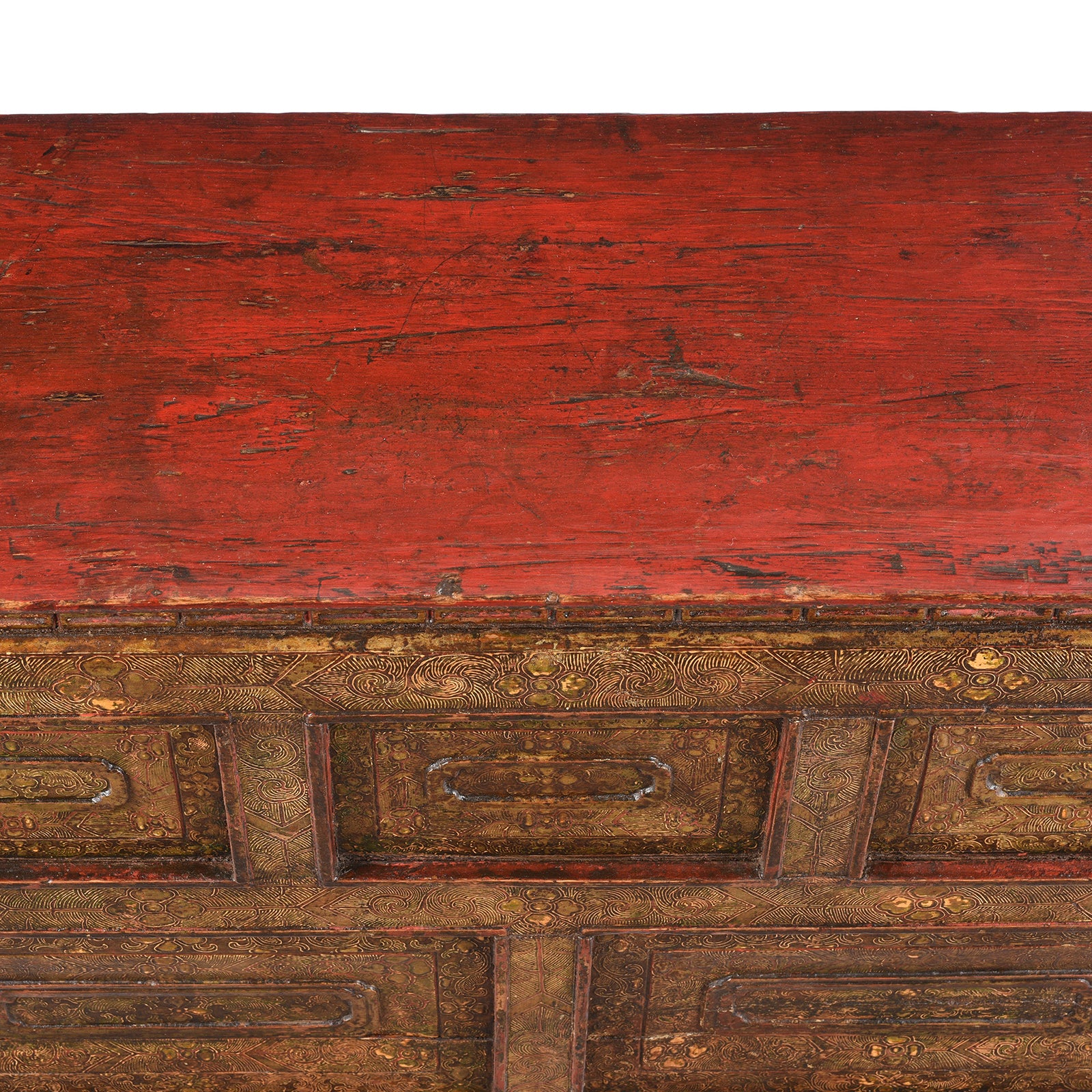 Gilt Tibetan Table From Tsurpu - Late 18th Century - Image 5