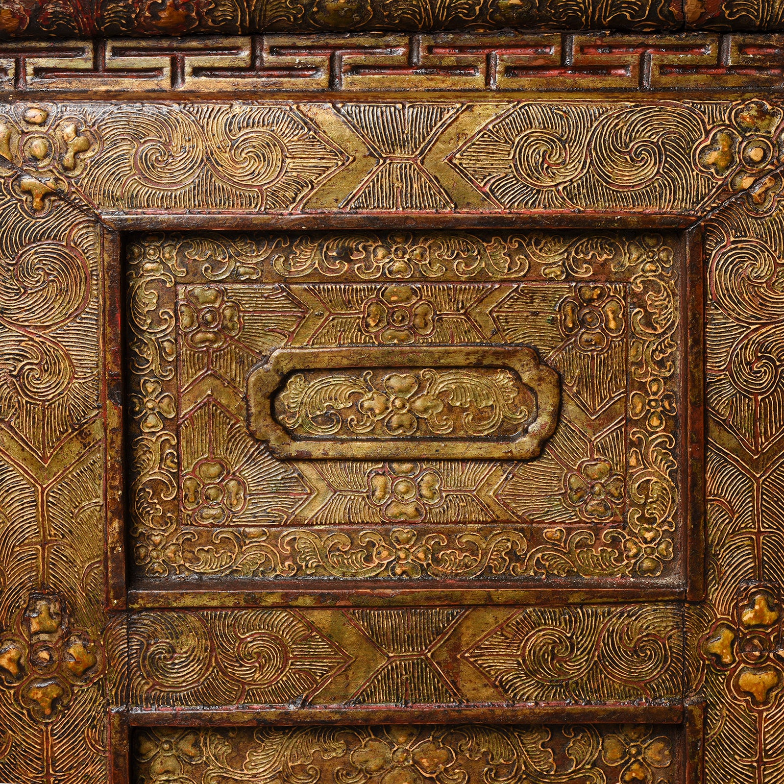 Gilt Tibetan Table From Tsurpu - Late 18th Century - Image 6