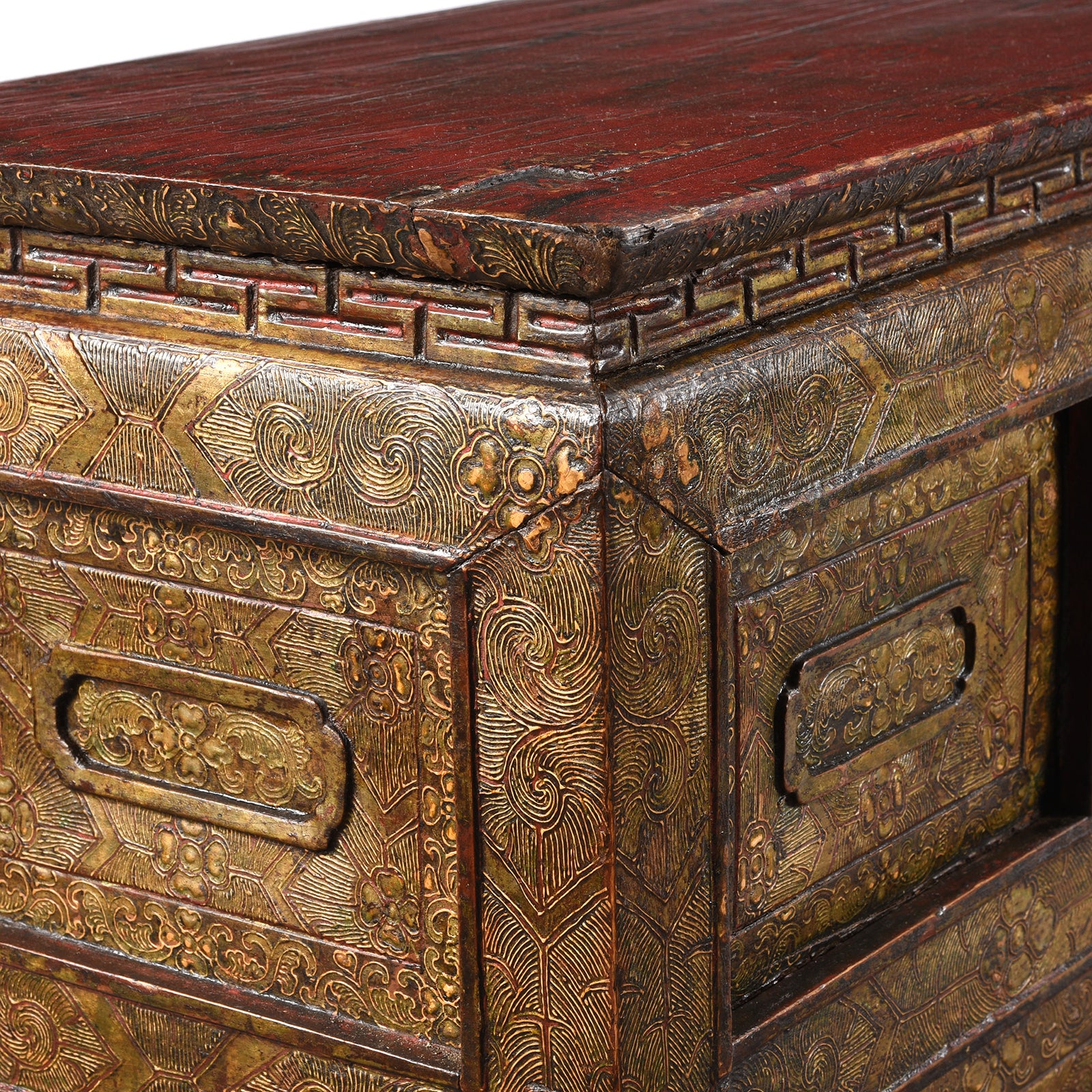 Gilt Tibetan Table From Tsurpu - Late 18th Century - Image 7