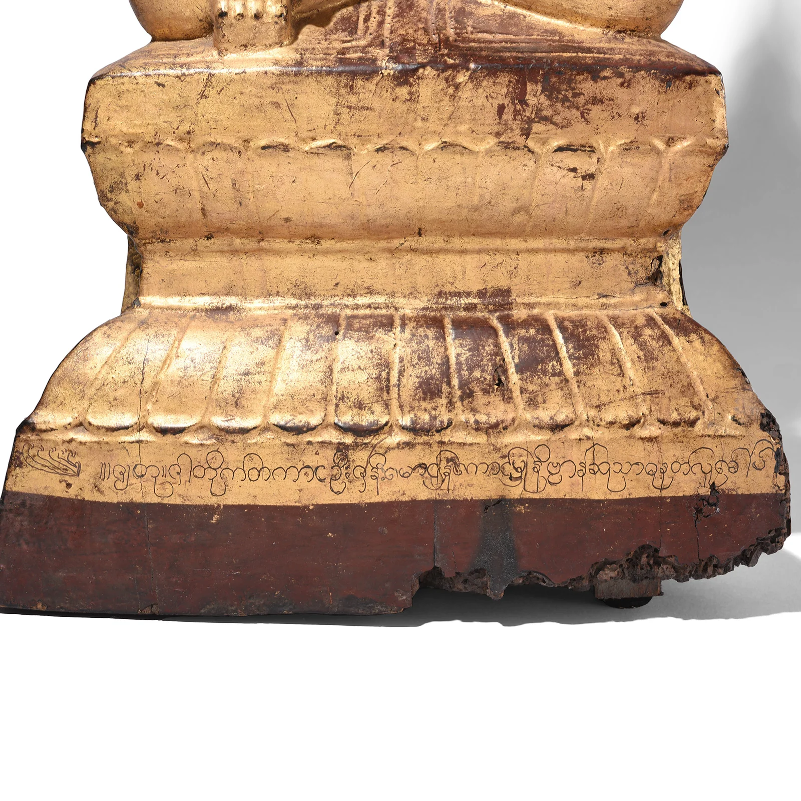 Gilt Teak Burmese Shan Buddha - Early 19th Century - Image 7