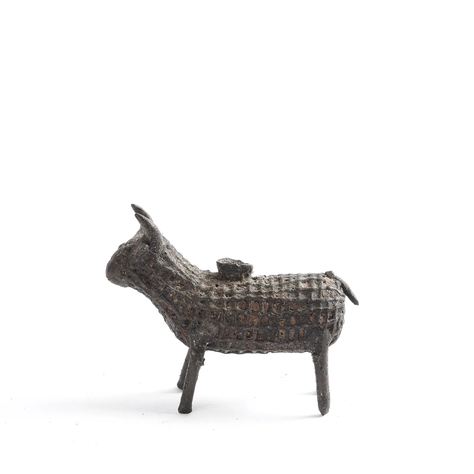Kondh Dokra Bronze Zebu Bull From Orissa - Early 20thC - Image 3
