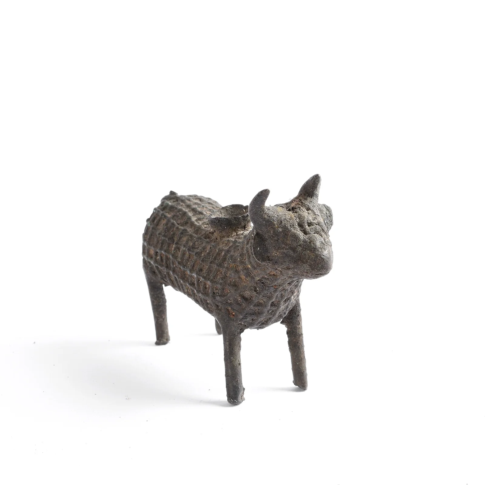 Kondh Dokra Bronze Zebu Bull From Orissa - Early 20thC - Image 4
