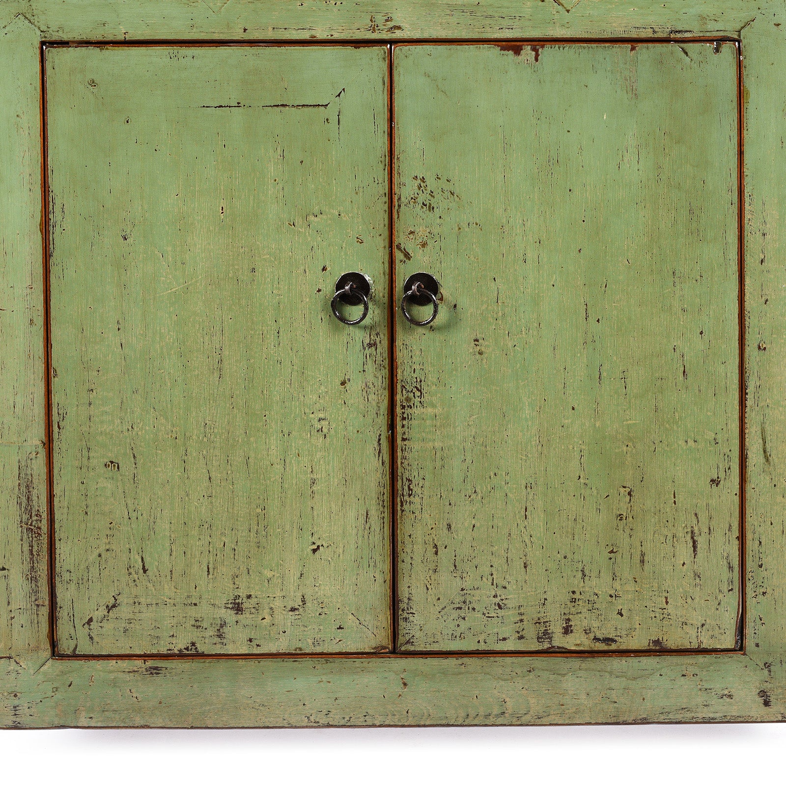 Green Lacquer 2 Door Sideboard - Image 4