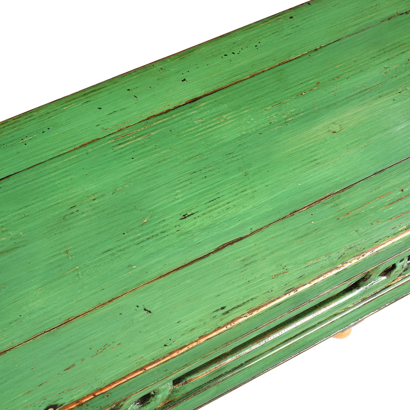 Reproduction Green Lacquer Altar Table - Image 6