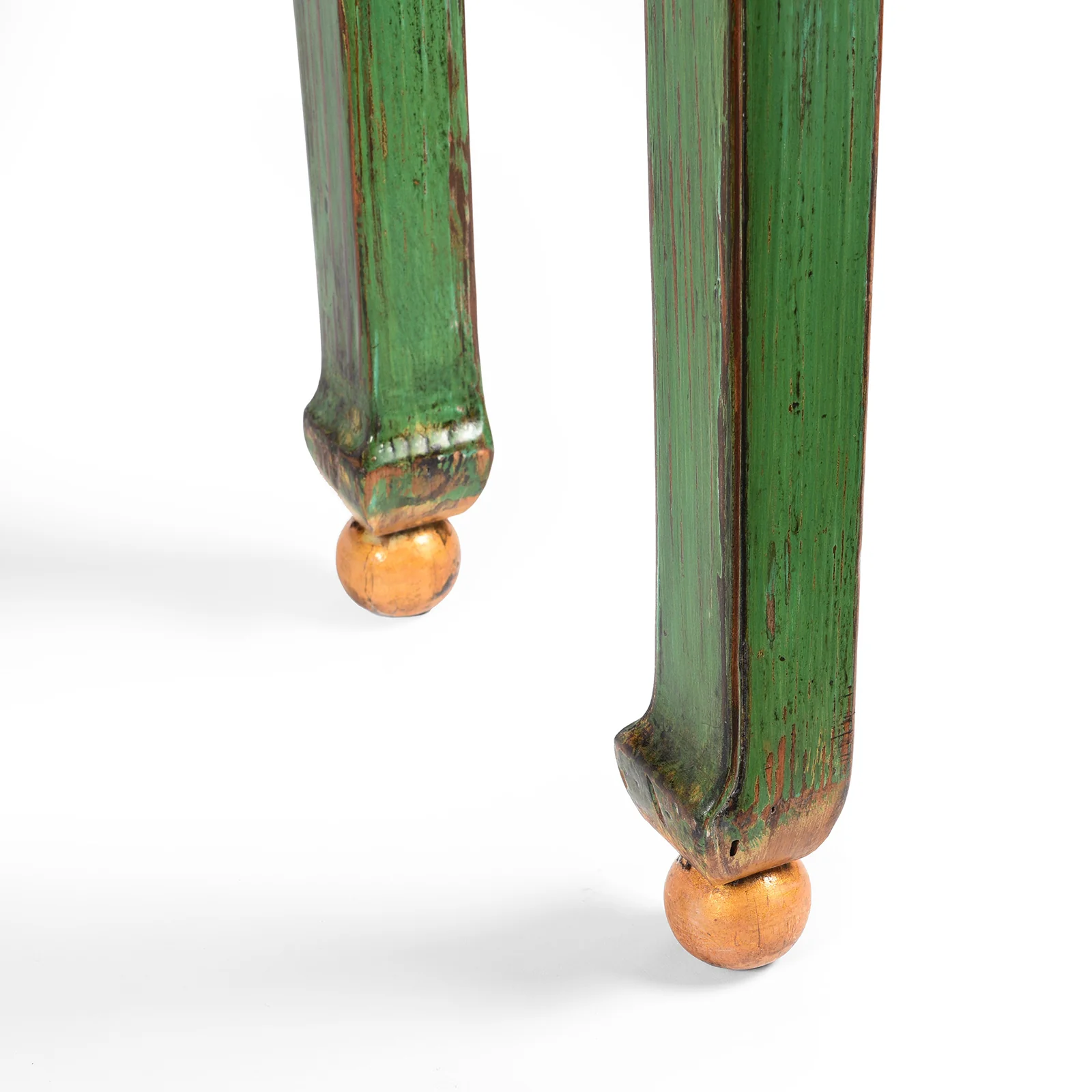 Reproduction Green Lacquer Altar Table - Image 7