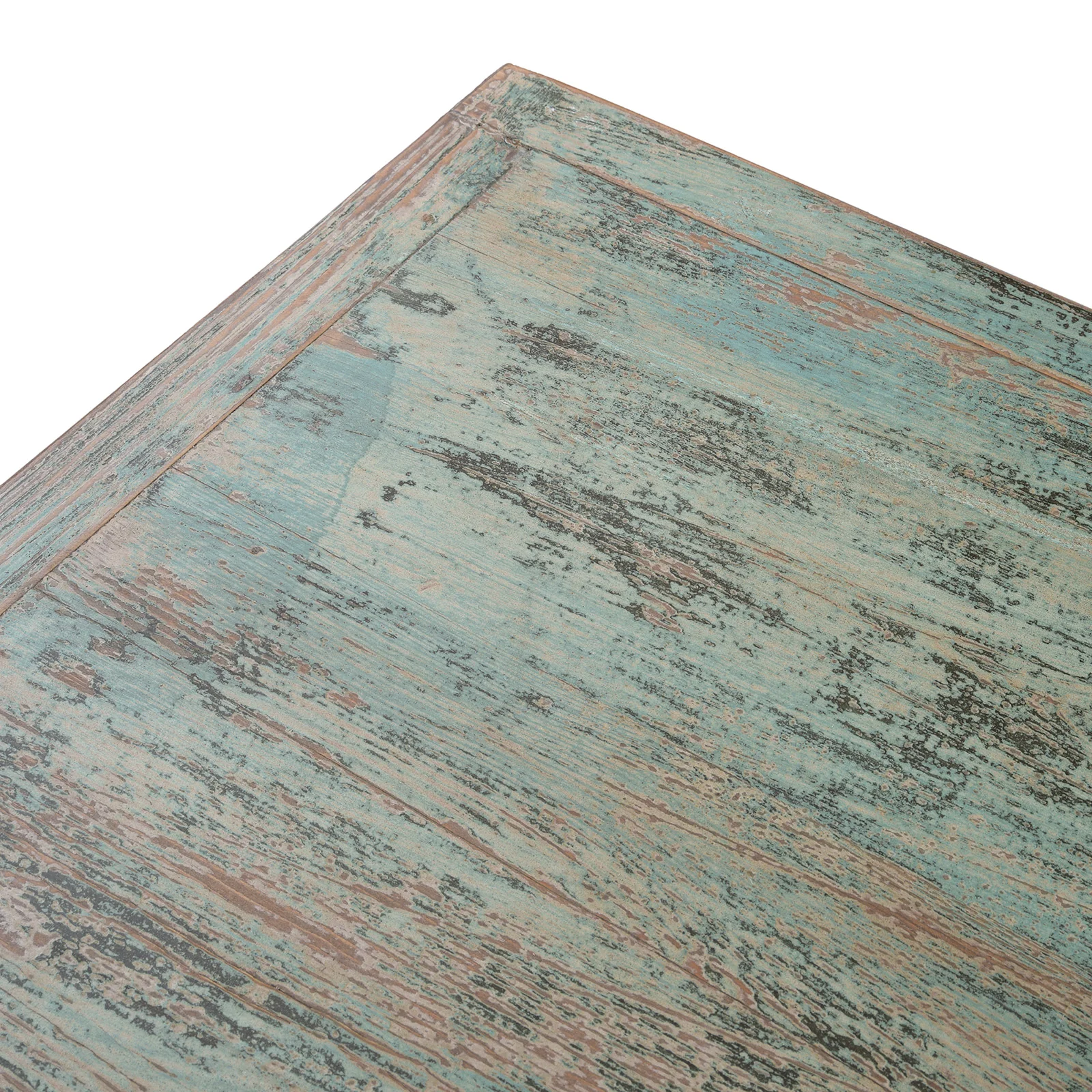 Green Painted Sideboard Made From Old Pine - Image 13