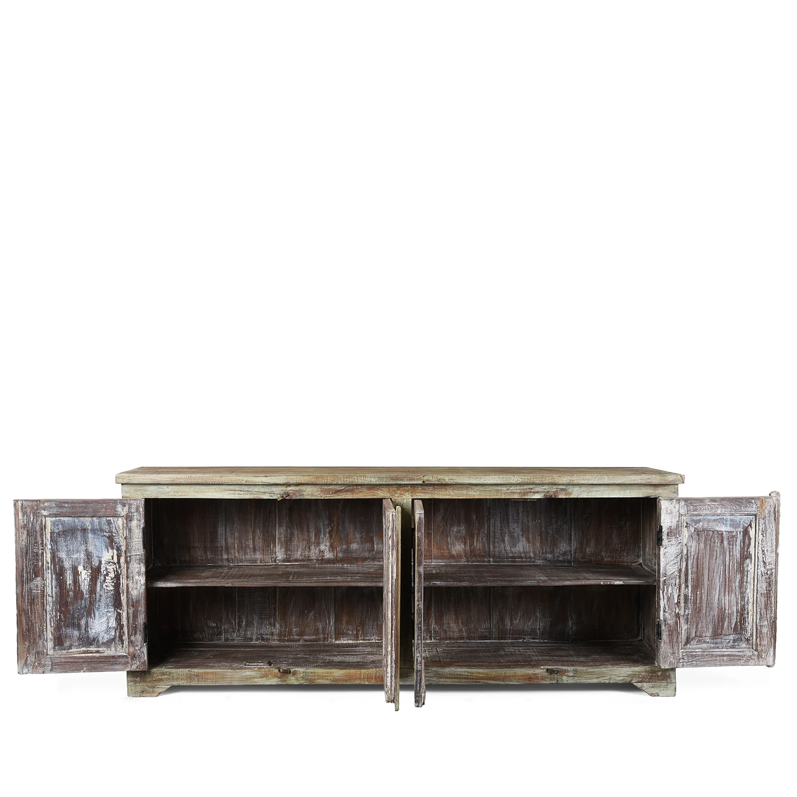 Reclaimed Wood 4 Door Sideboard - Image 2