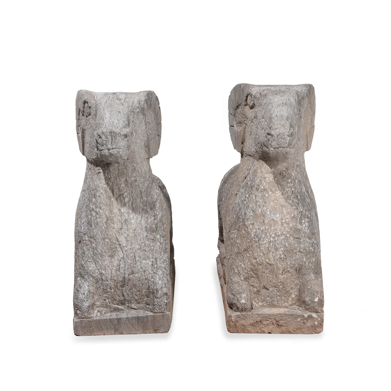 Hand Carved Granite Ram From Hebei Province - Image 4