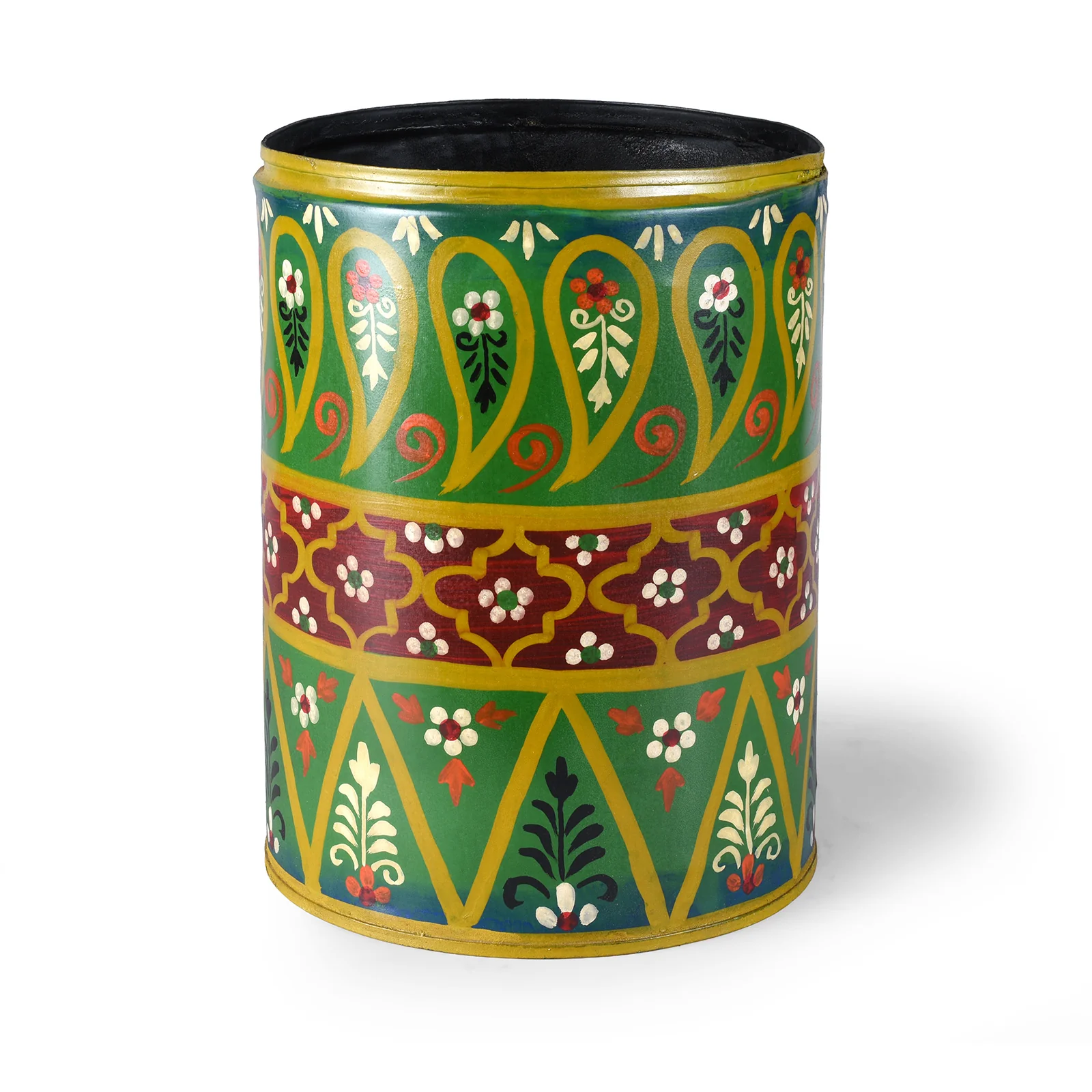 Painted Waste Paper Bin / Planter - Image 2