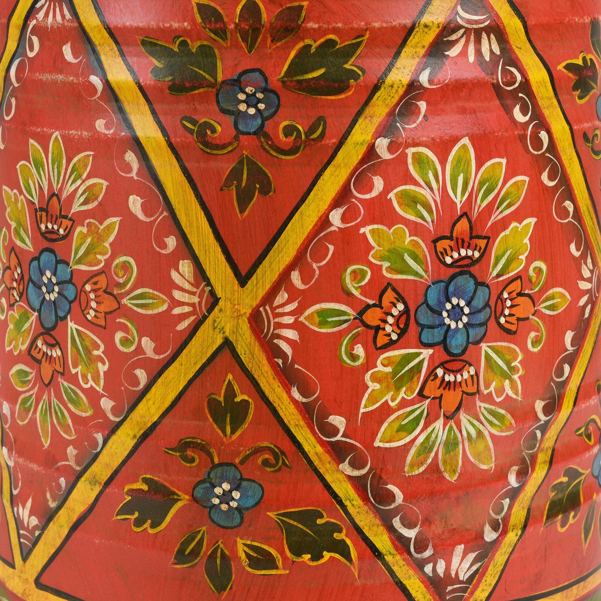 Handpainted Waste Paper Bin / Planter - Image 3