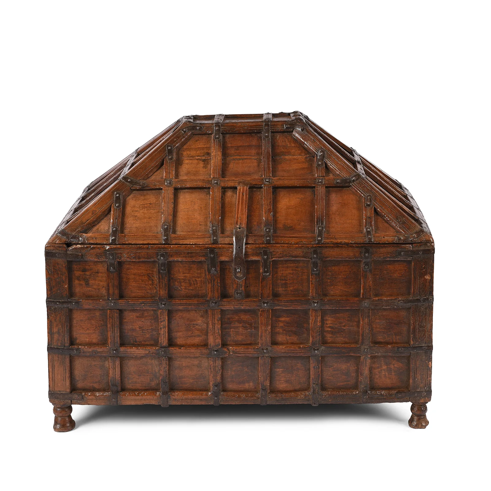 Hut Stick Box From Jaisalmer - 19th Century