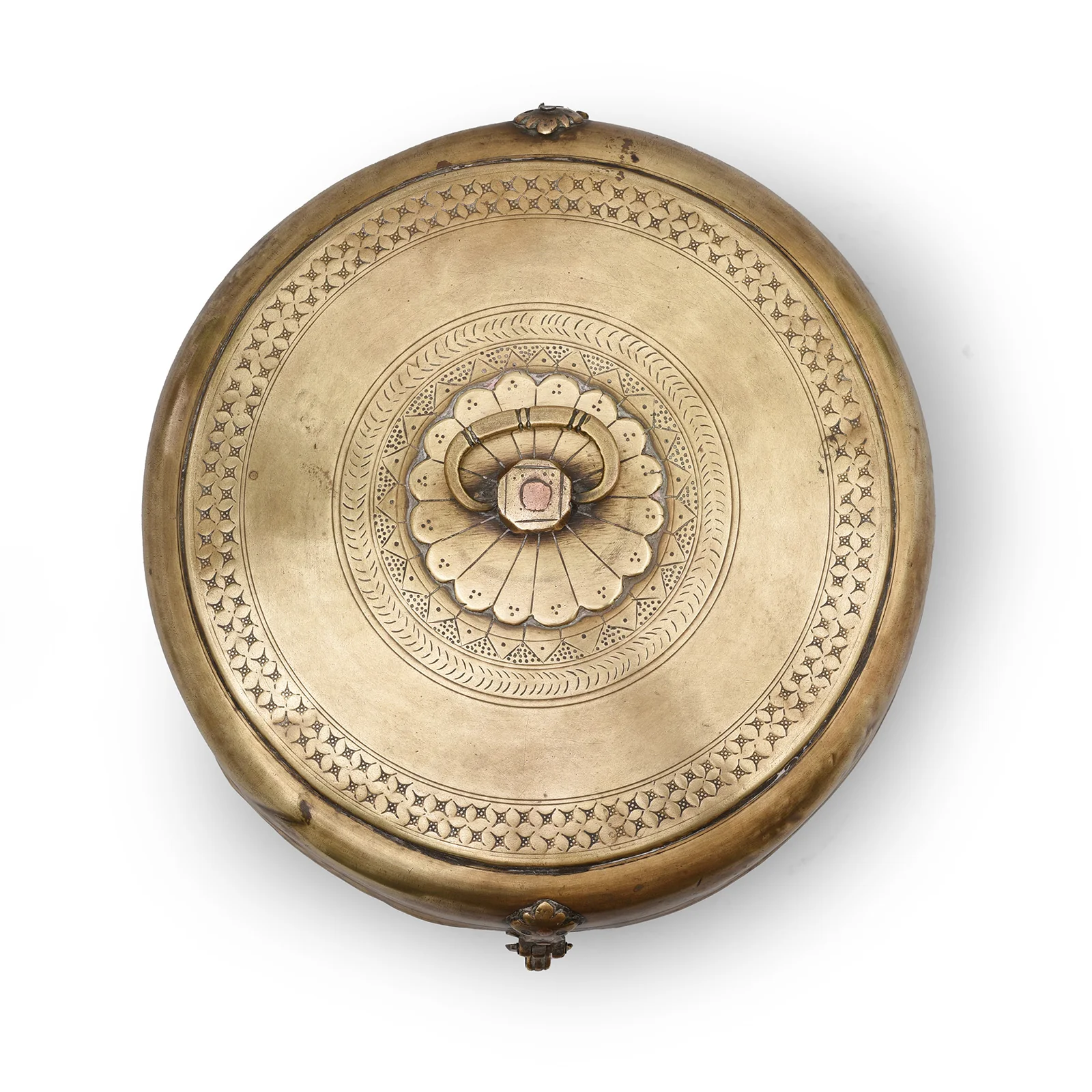 Indian Brass Chapati Box - 19th Century - Image 2
