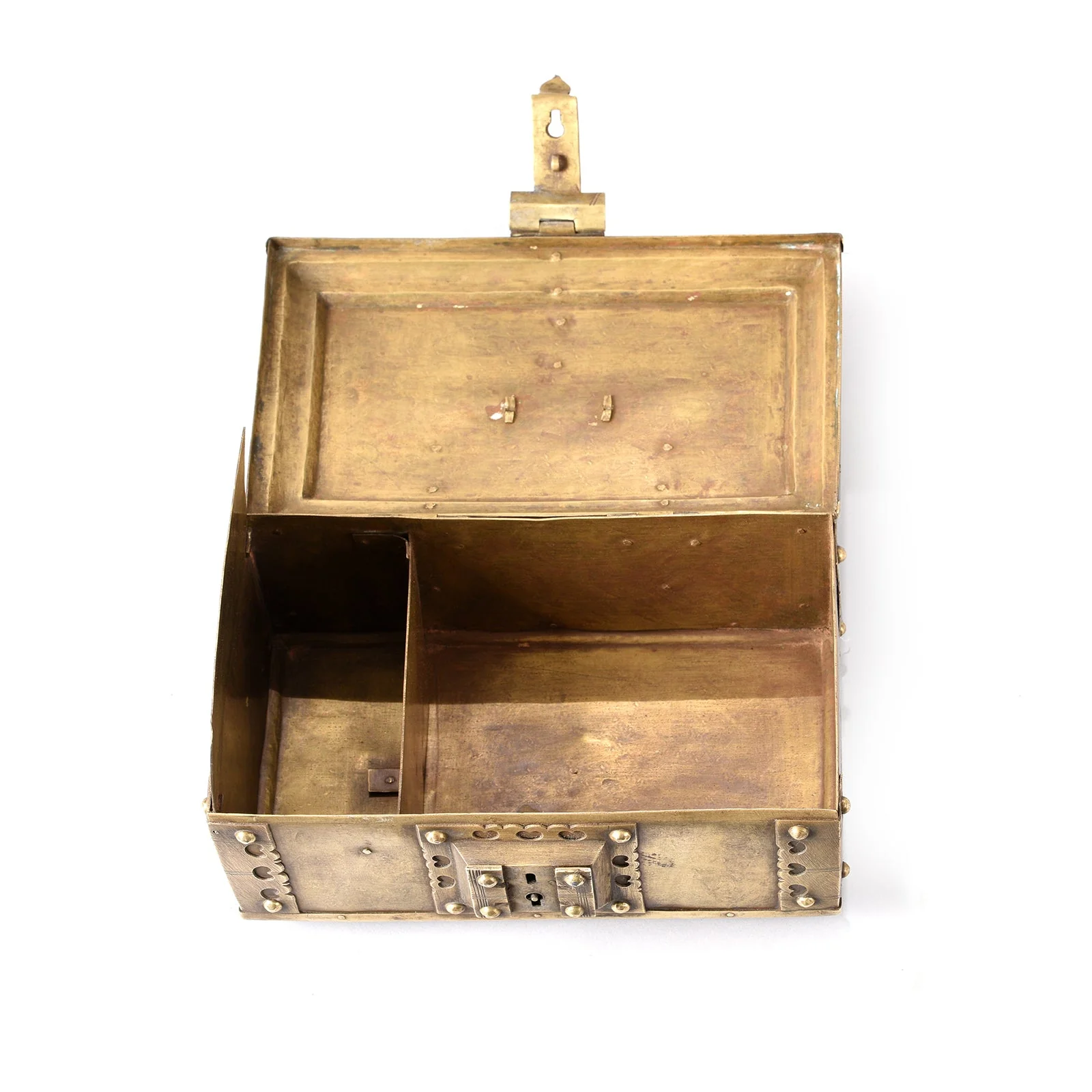 Indian Brass Paan Box From Rajasthan - Early 20thC - Image 3