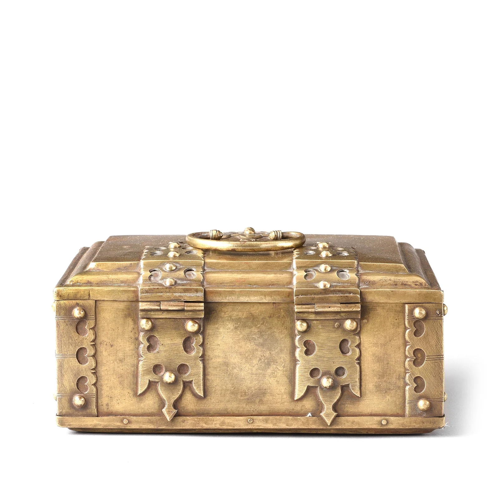 Indian Brass Paan Box From Rajasthan - Early 20thC - Image 5