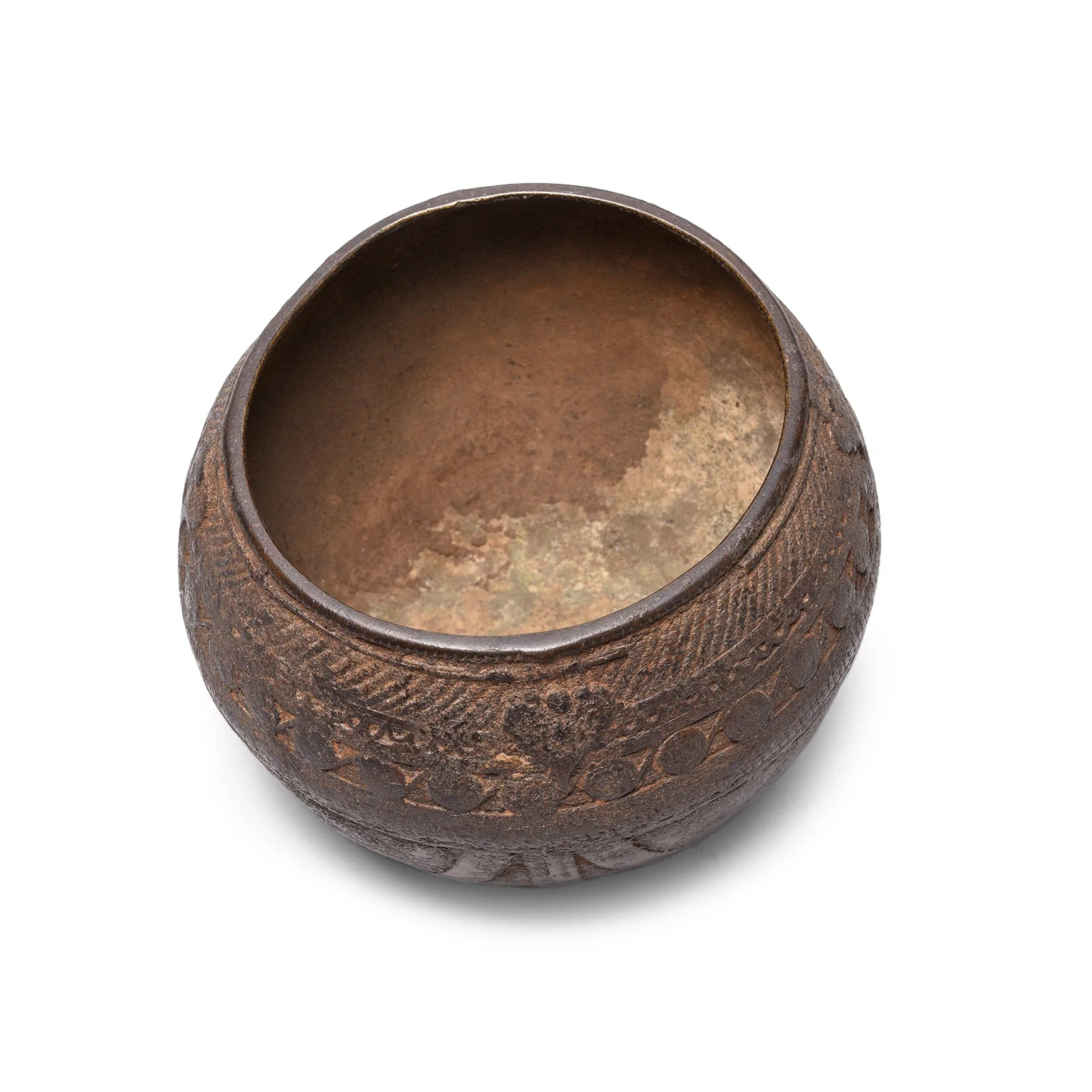 Indian Brass Rice Measure From Orissa - Early 20th Century - Image 2