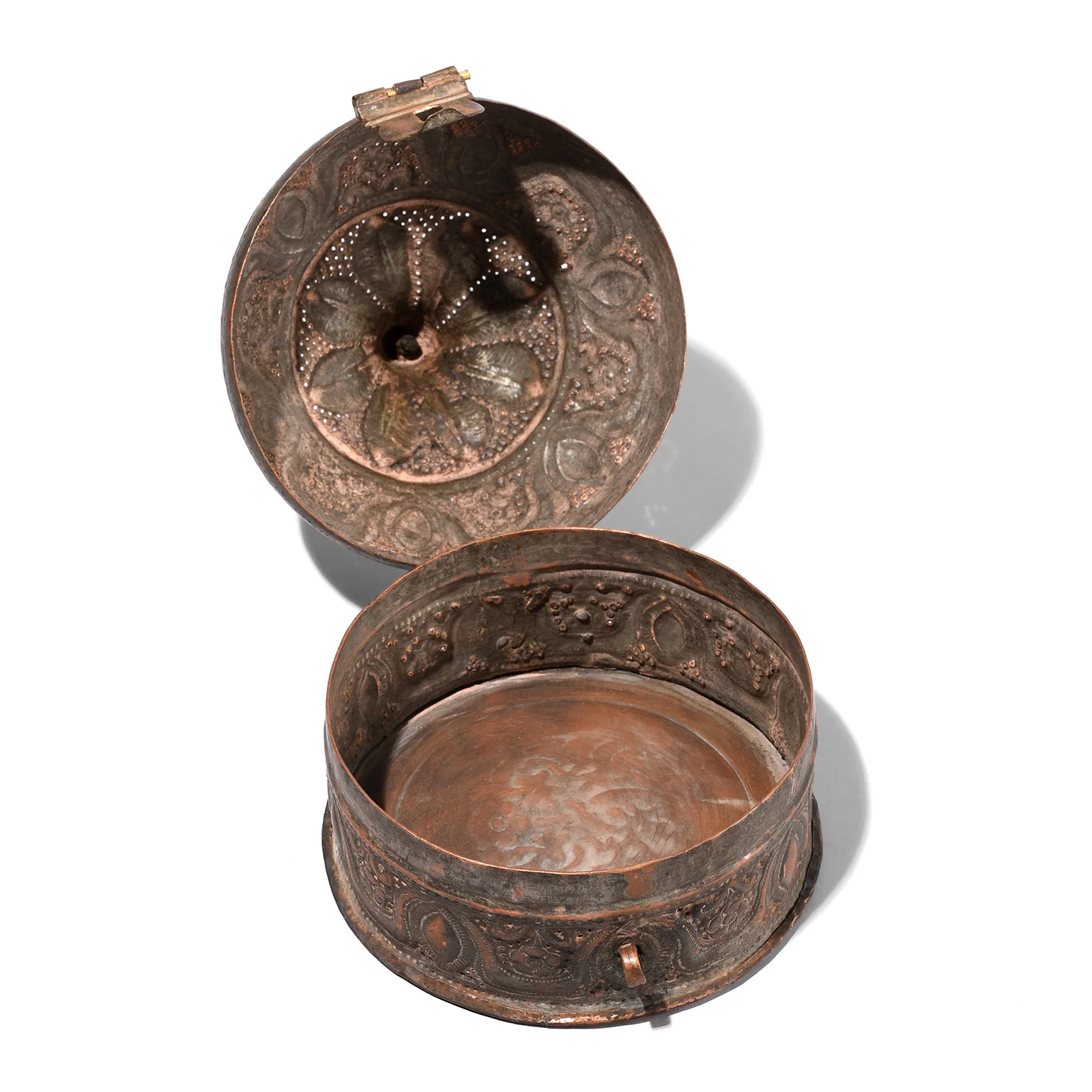 Copper Paan Box From Kashmir - Late 19th Century - Image 2