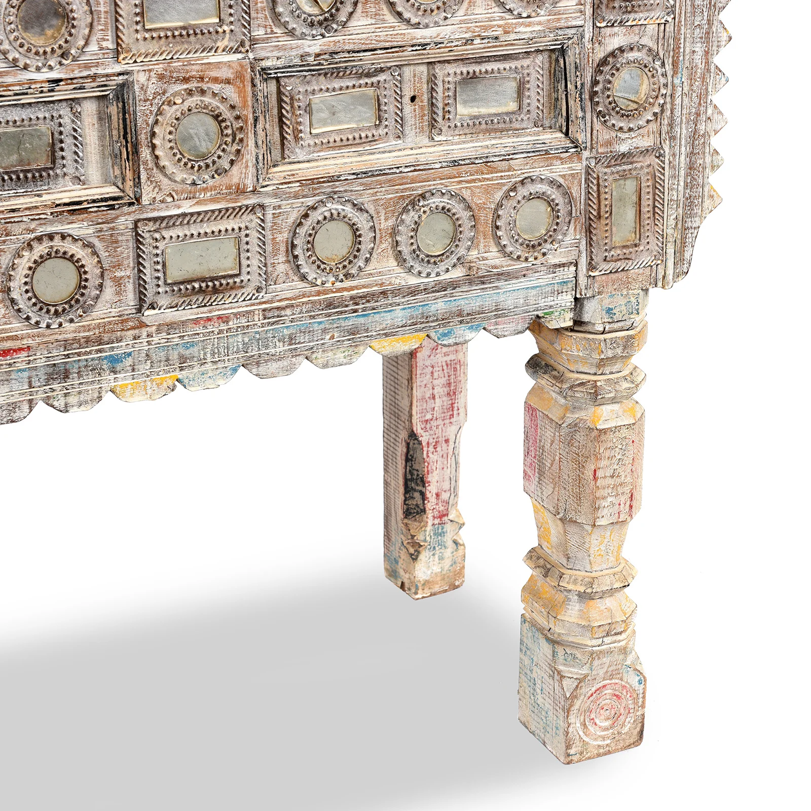 Indian 'Damchiya' Dowry Chest From Kutch - Ca 1920 - Image 5