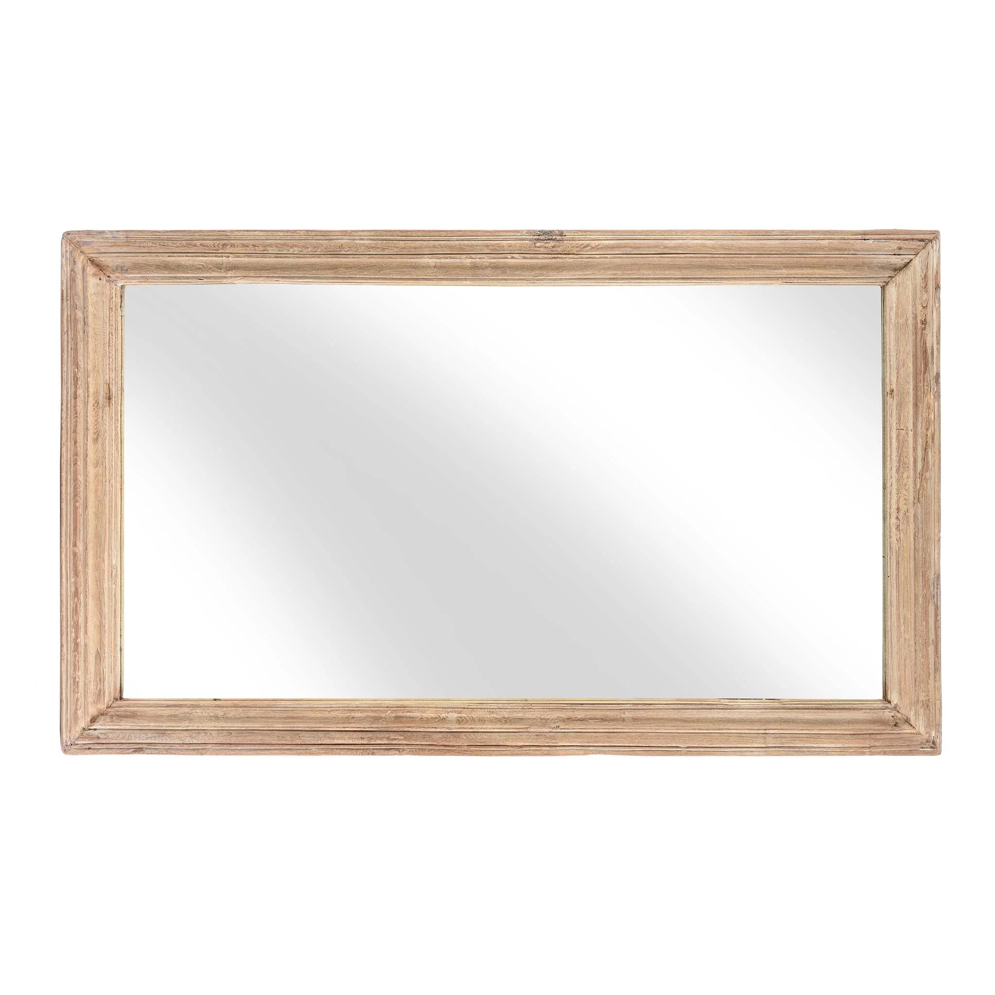 Cream Painted Indian Mirror (129 x 76cm) - Image 2