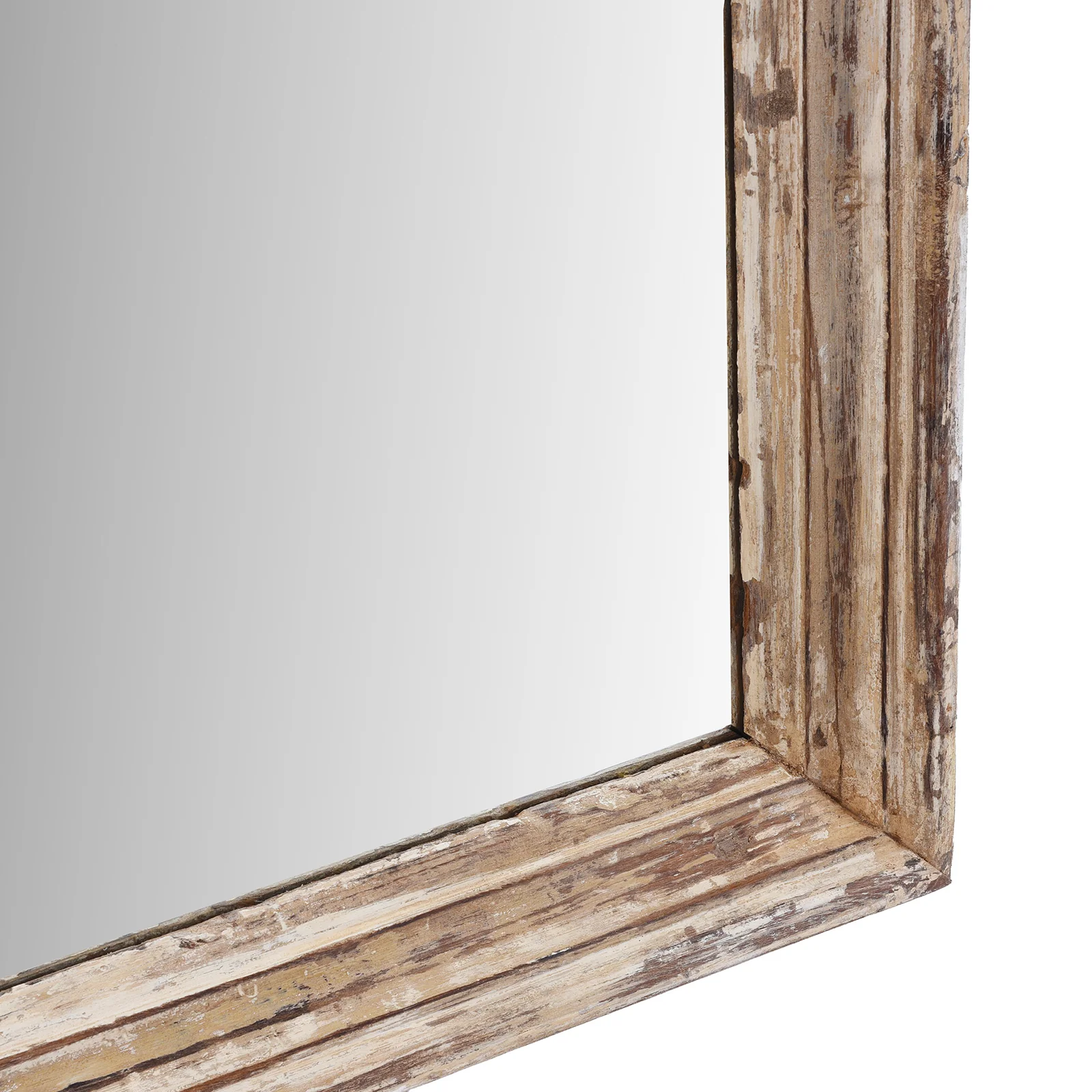 Mirror Made From Old Architectural Teak - Image 5