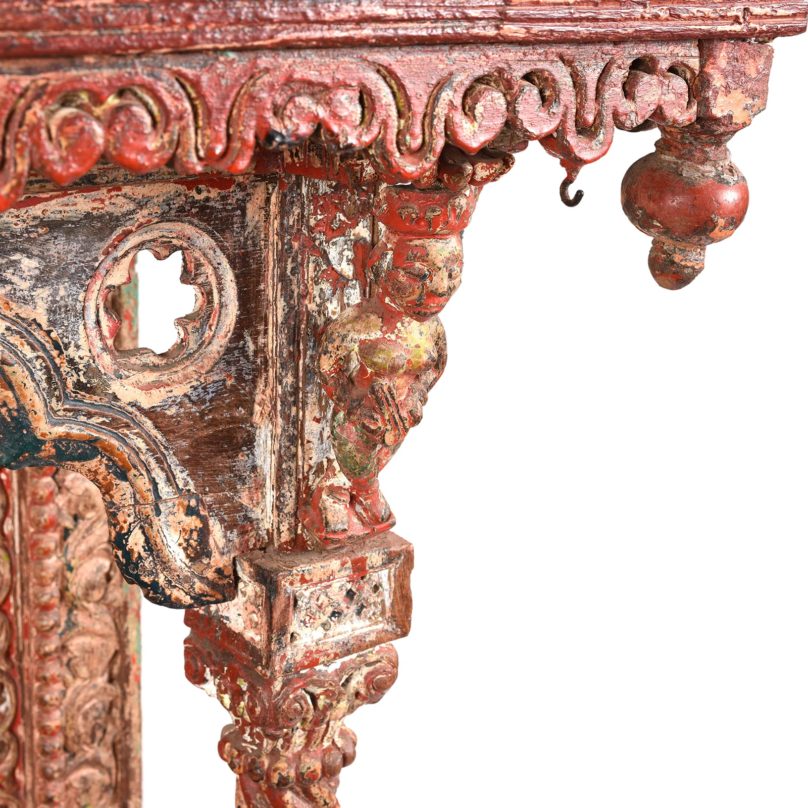 Indian Painted House Shrine From Gujarat - 19thC - Image 7