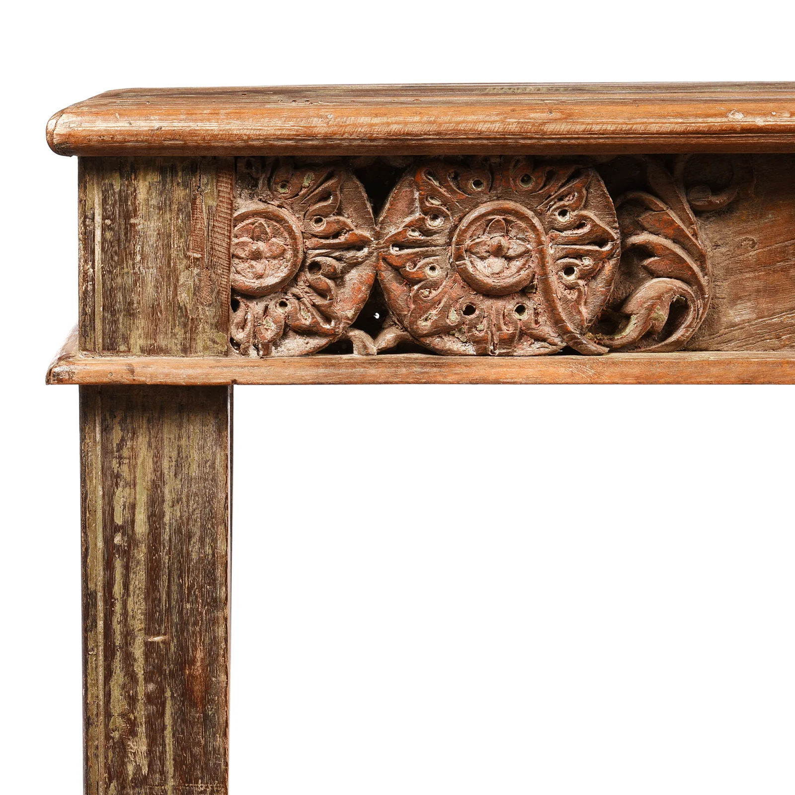 Indian Takhat Coffee Table Made From Reclaimed Teak - Image 3
