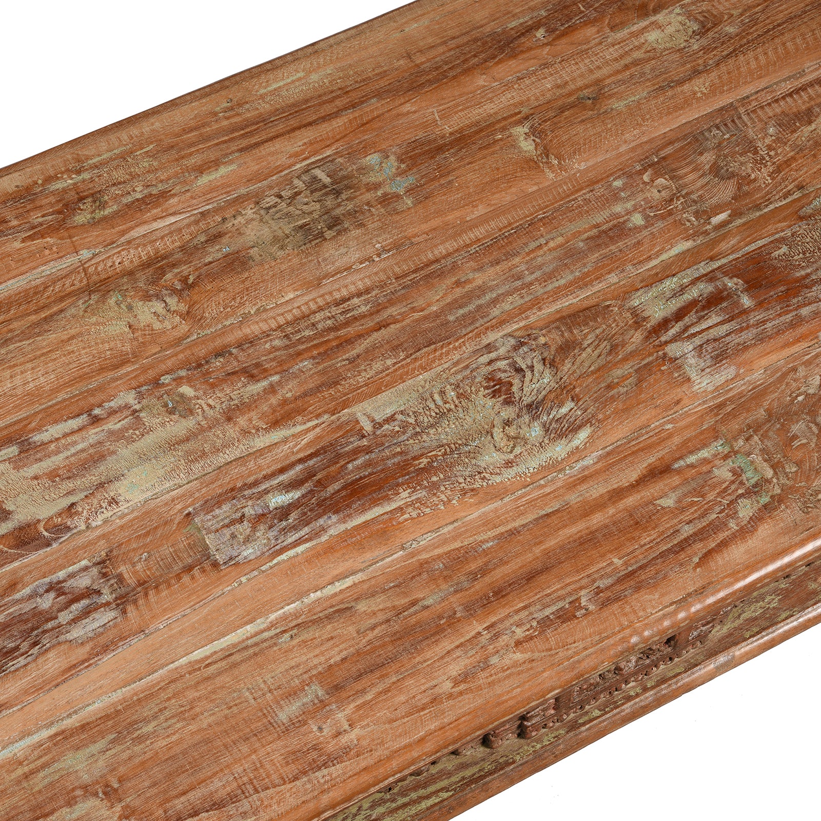 Indian Takhat Coffee Table Made From Reclaimed Teak - Image 4