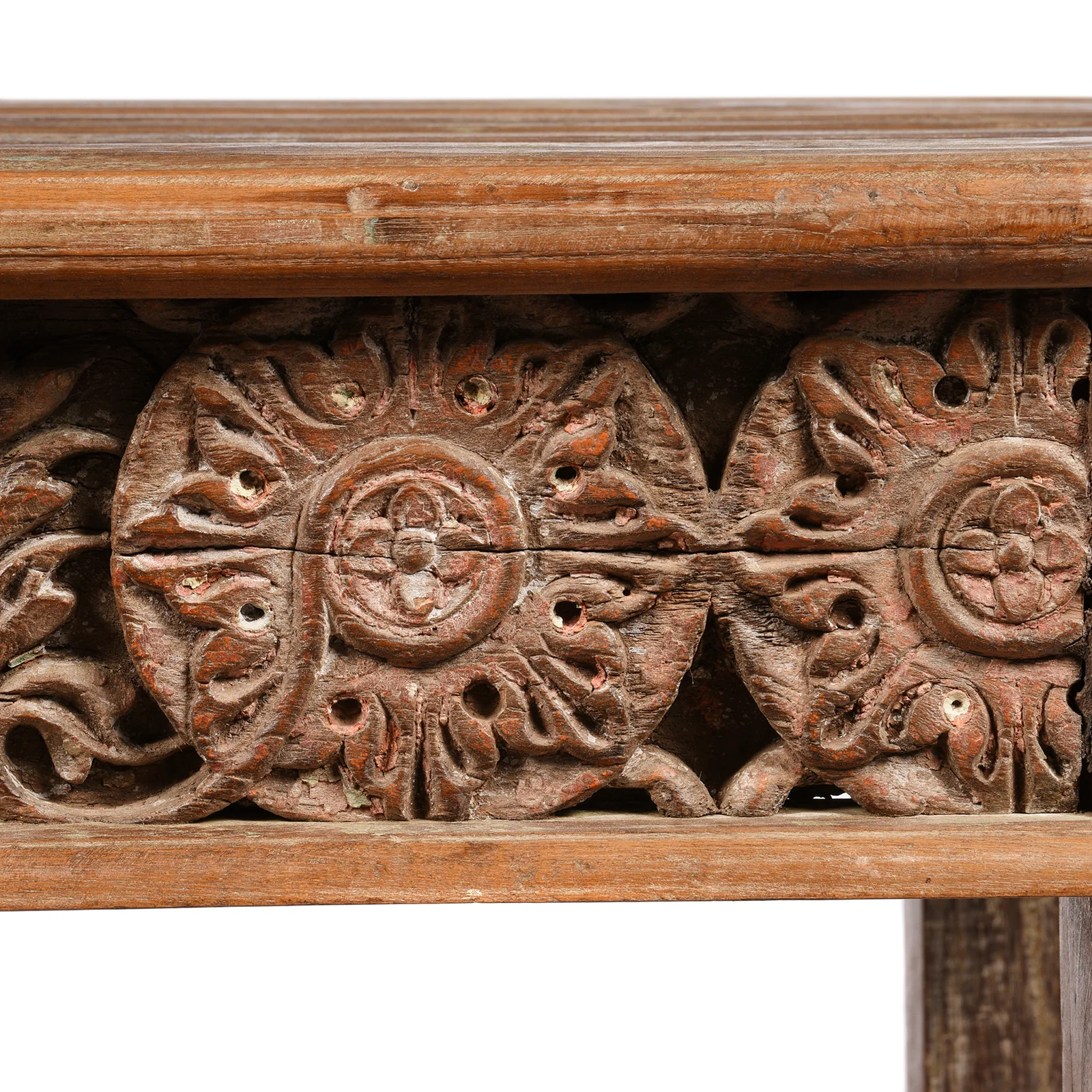 Indian Takhat Coffee Table Made From Reclaimed Teak - Image 6