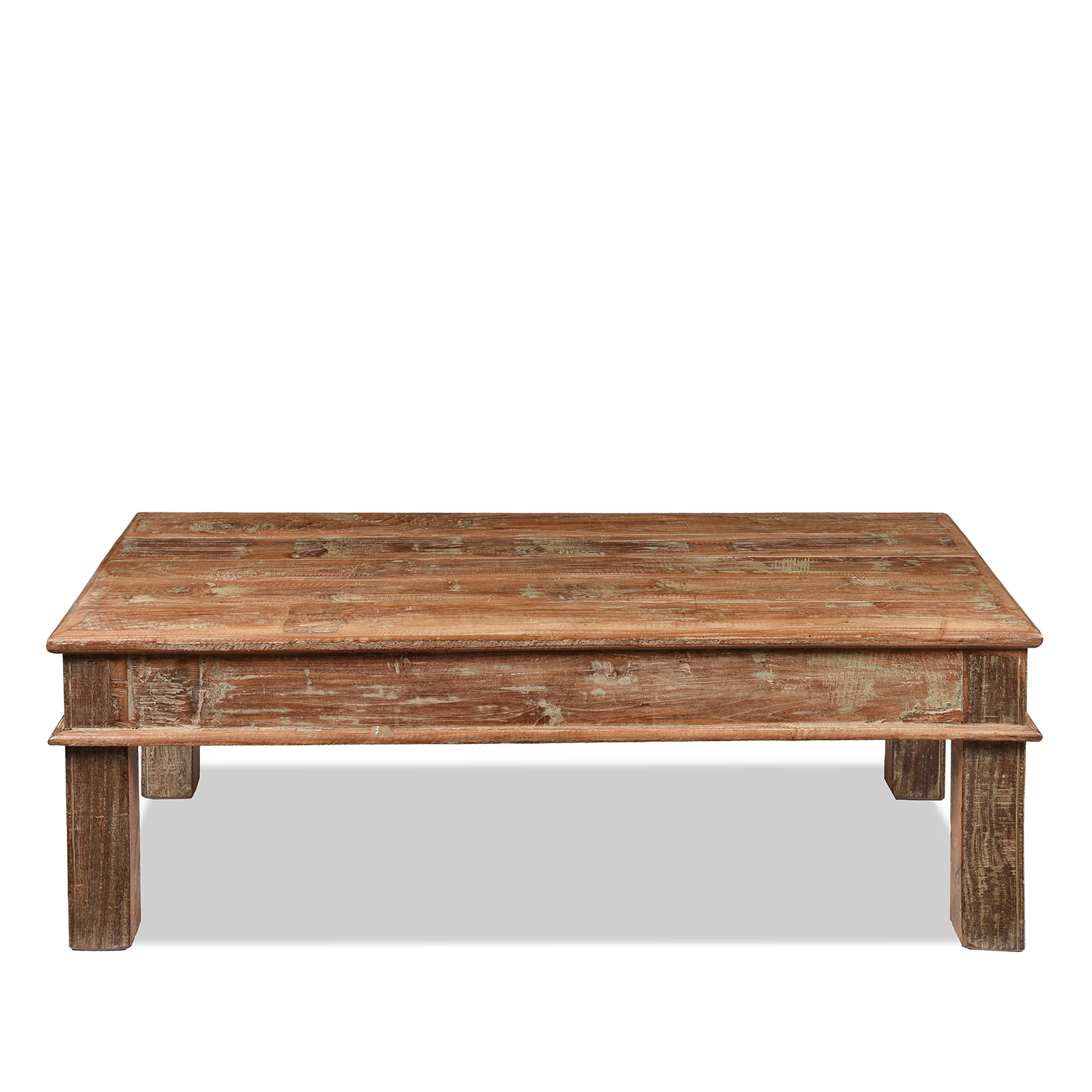 Indian Takhat Coffee Table Made From Reclaimed Teak - Image 7
