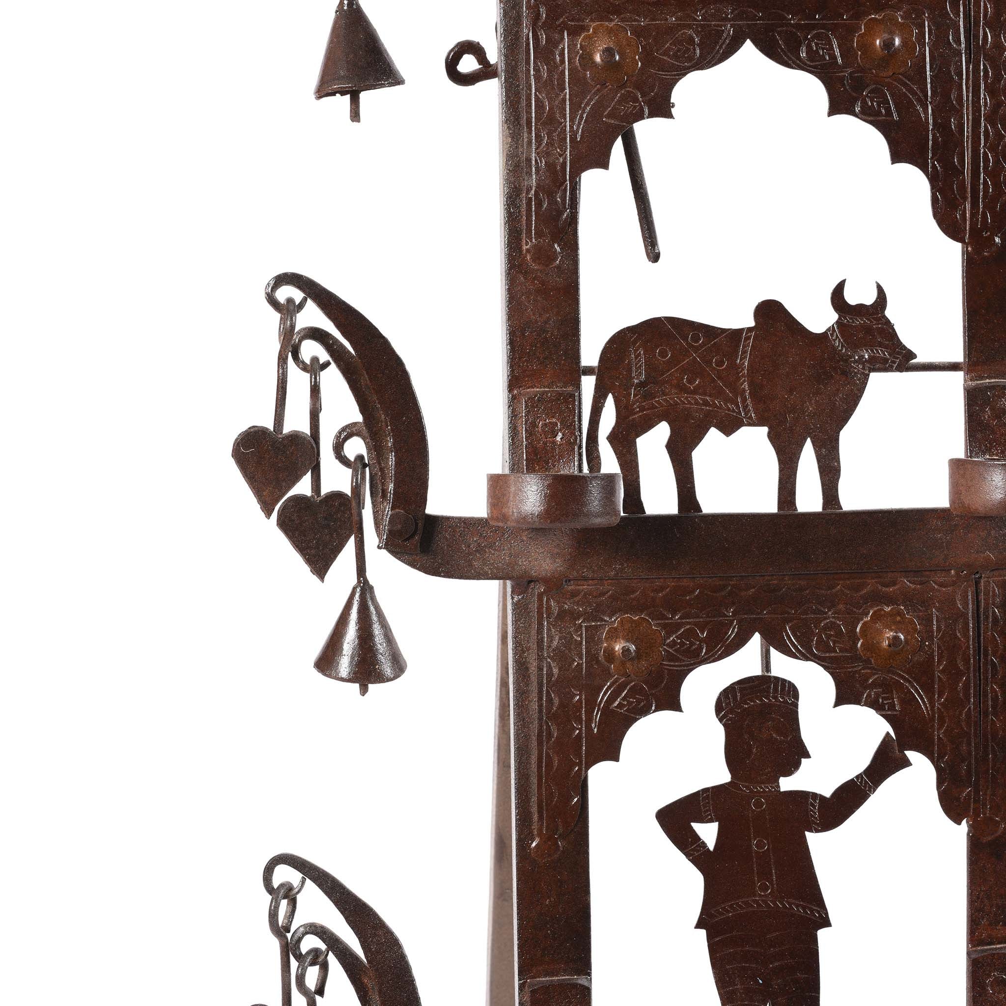 Indian Tribal 'Toran' Diwali Lamp - Image 6