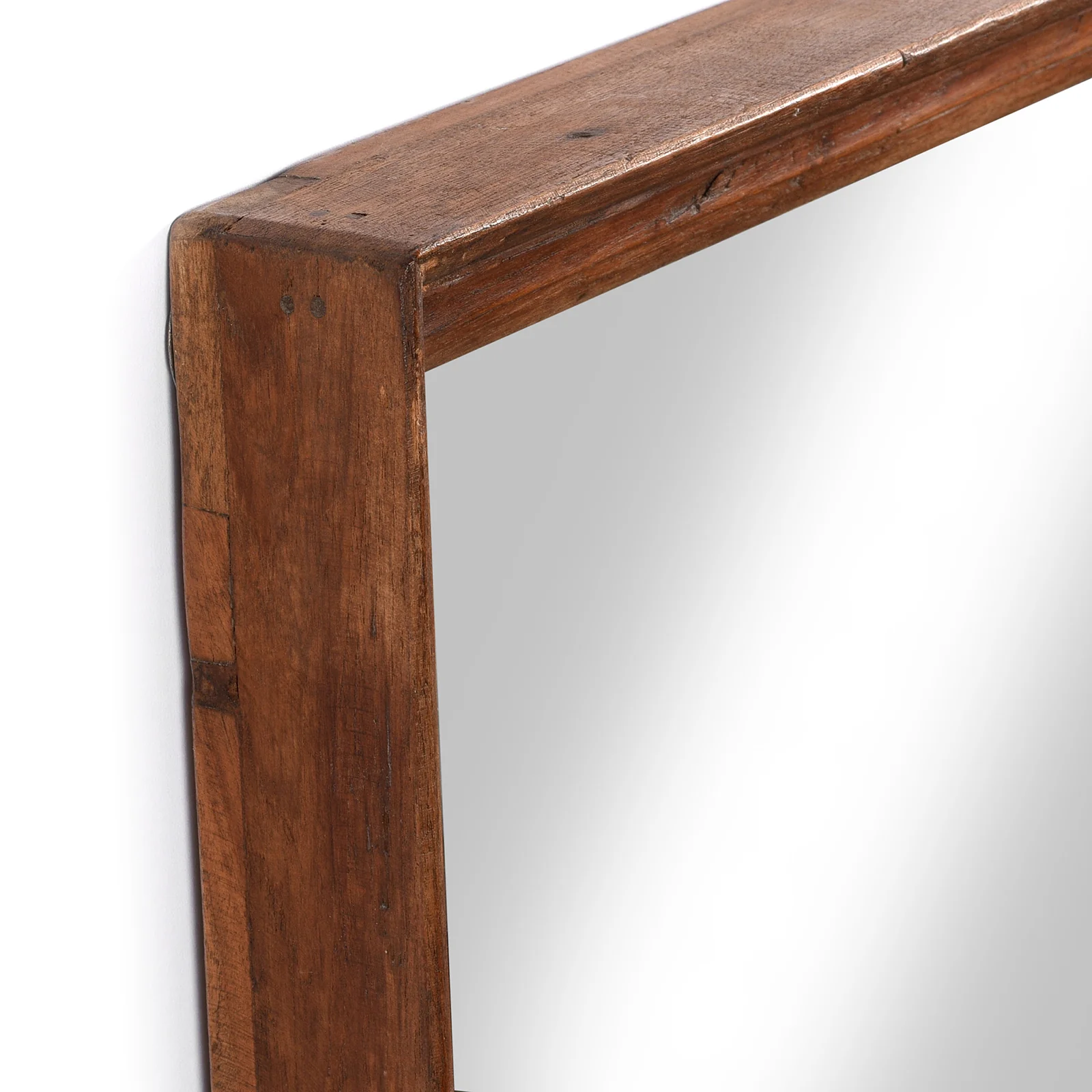 Indian Teak Mirror (61 x 153 cms) - Image 5