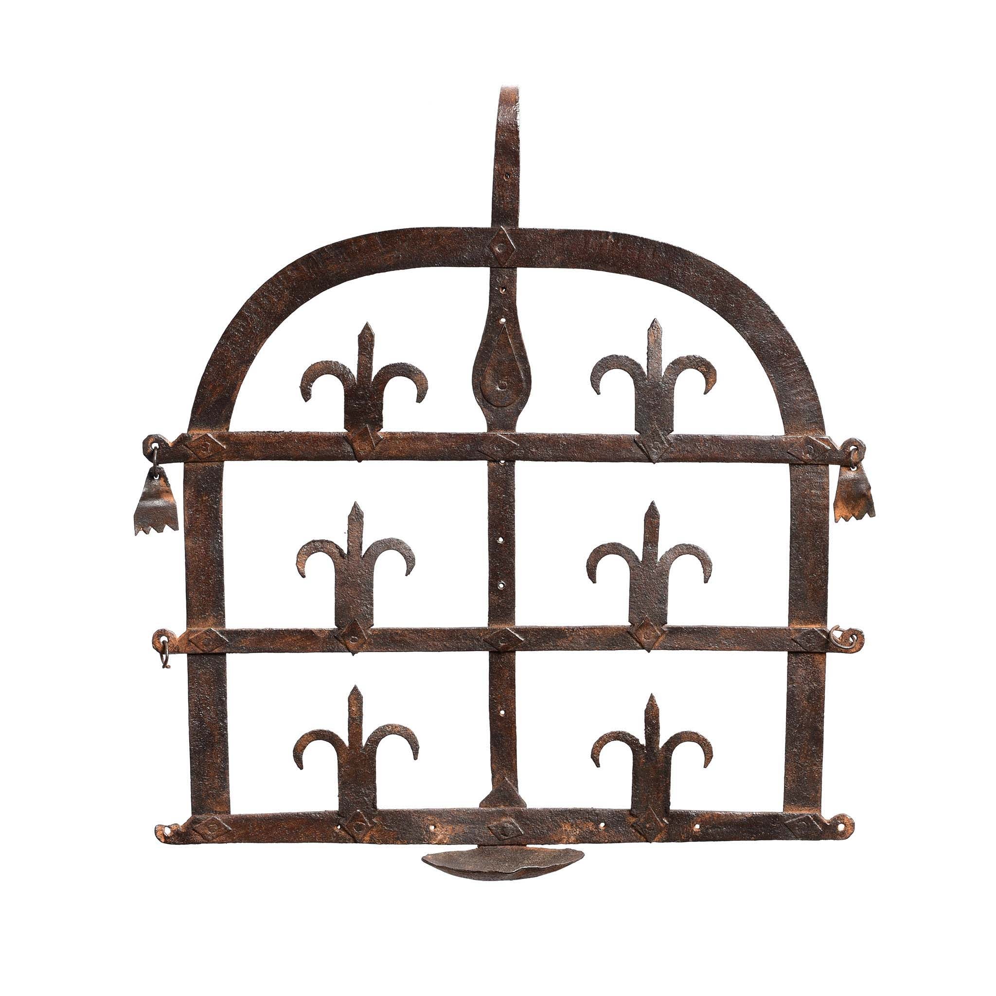 Iron Oil Diwali Lamp - 19thC