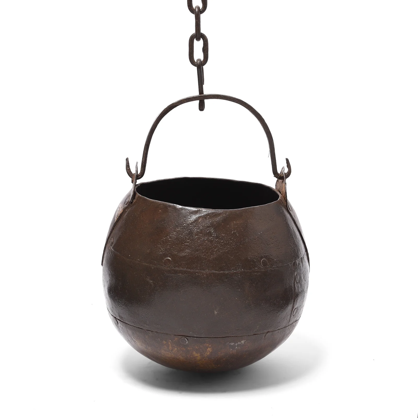 Iron Well Pot From The Punjab - 19th Century - Image 2