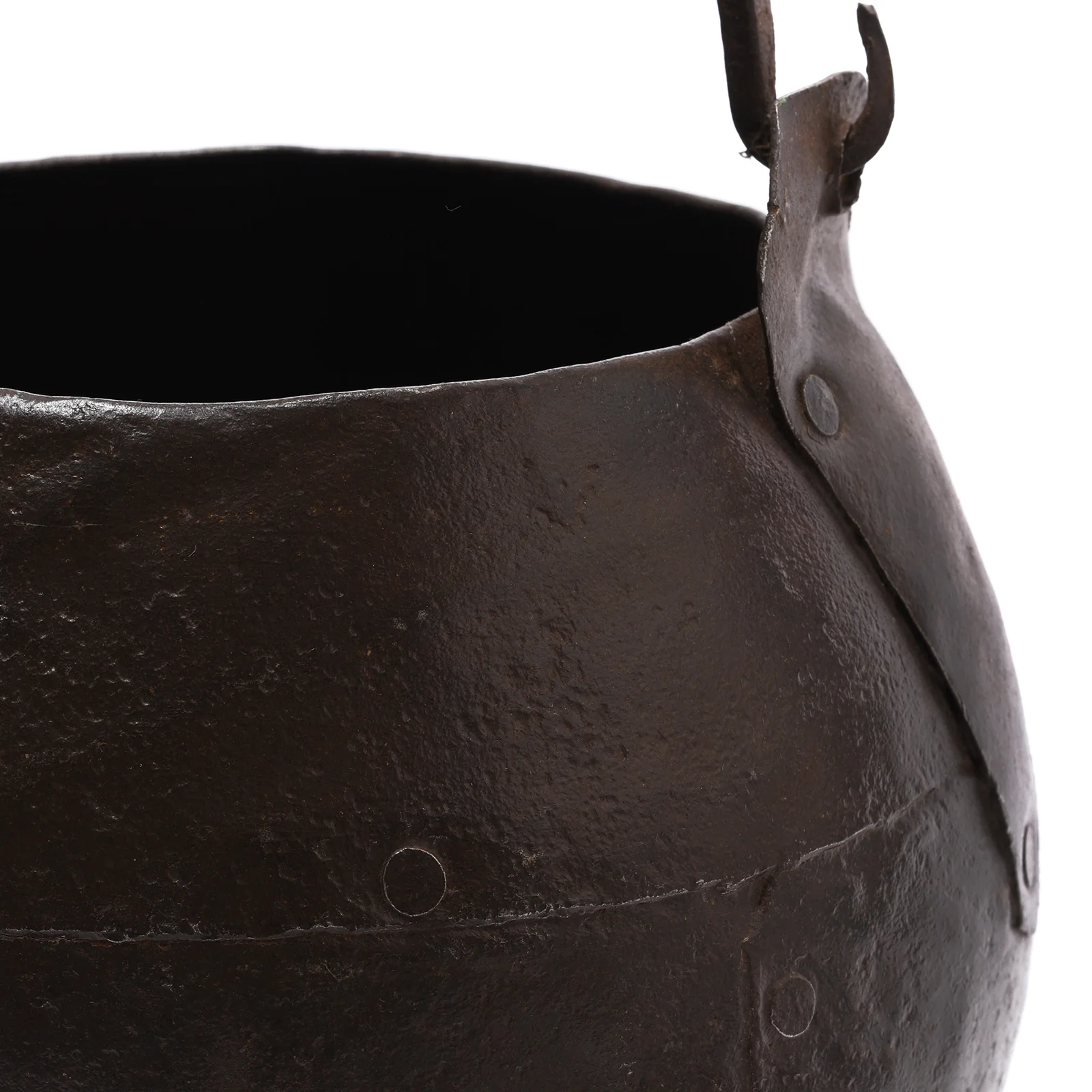 Iron Well Pot From The Punjab - 19th Century - Image 4