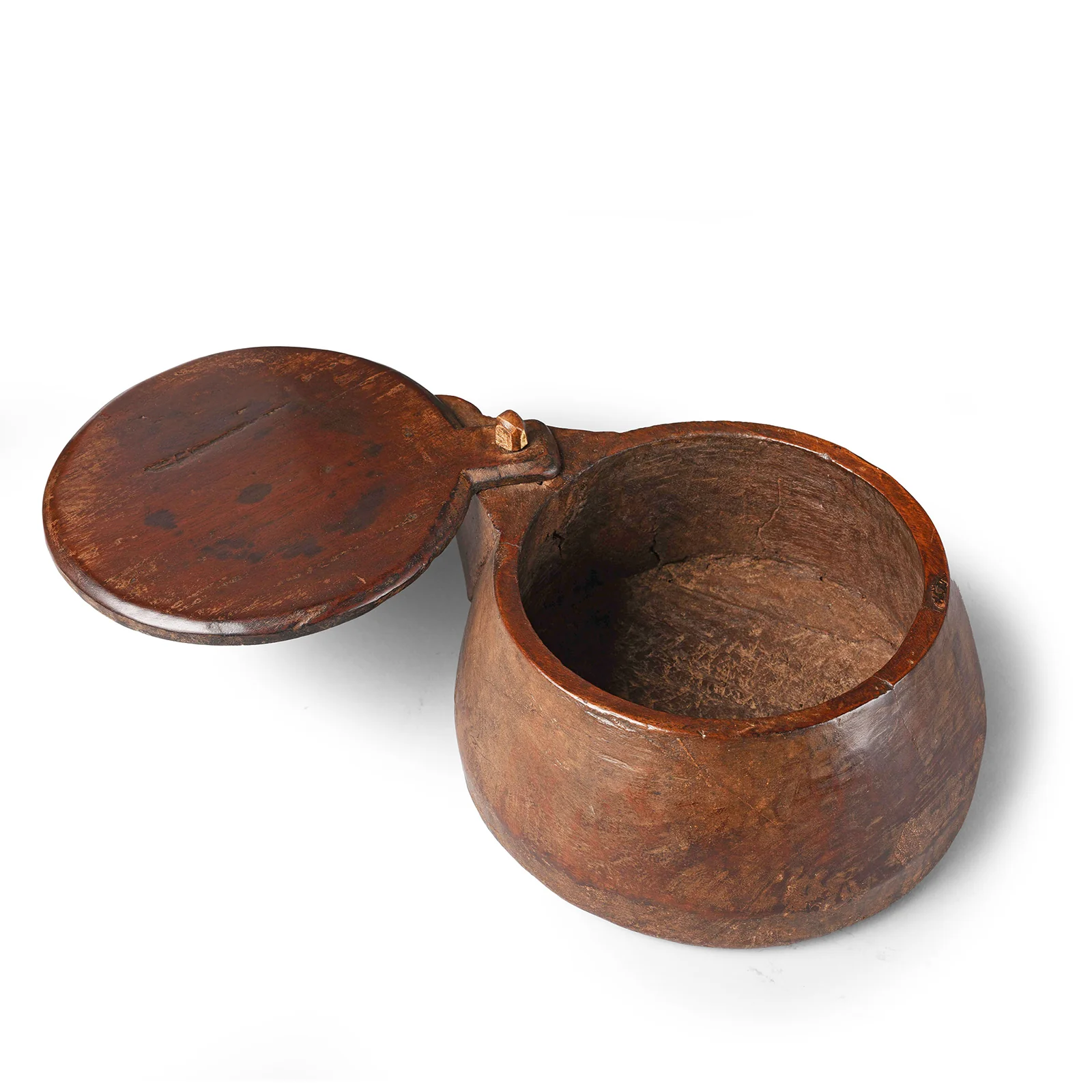 Jackfruit Pot With Lid From Kerala - Ca 1920 - Image 2