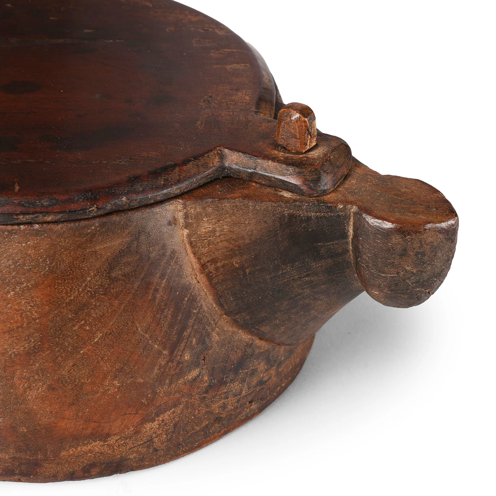 Jackfruit Pot With Lid From Kerala - Ca 1920 - Image 3