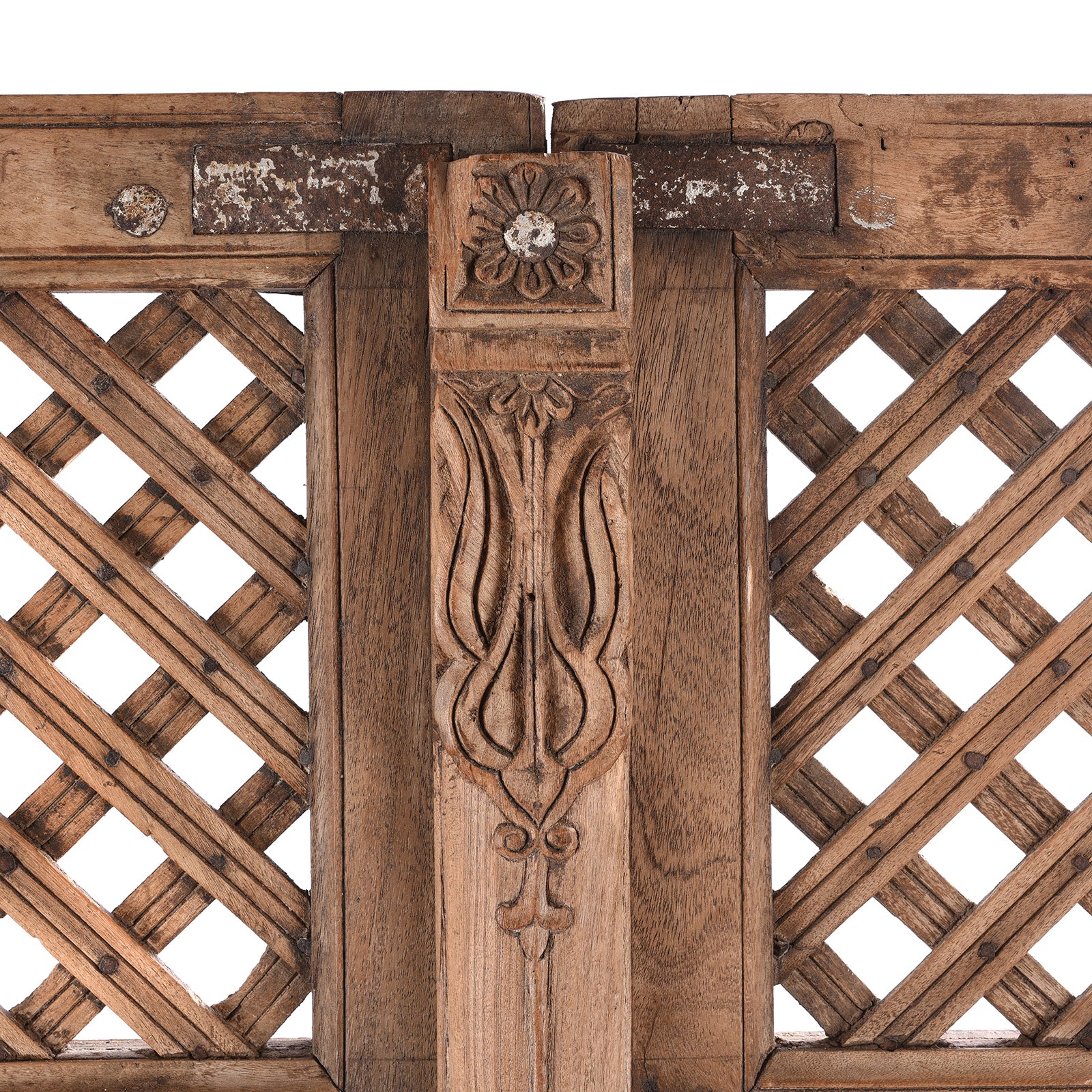 Carved Roheda Jali Doors From Bikaner - 19th Century - Image 4