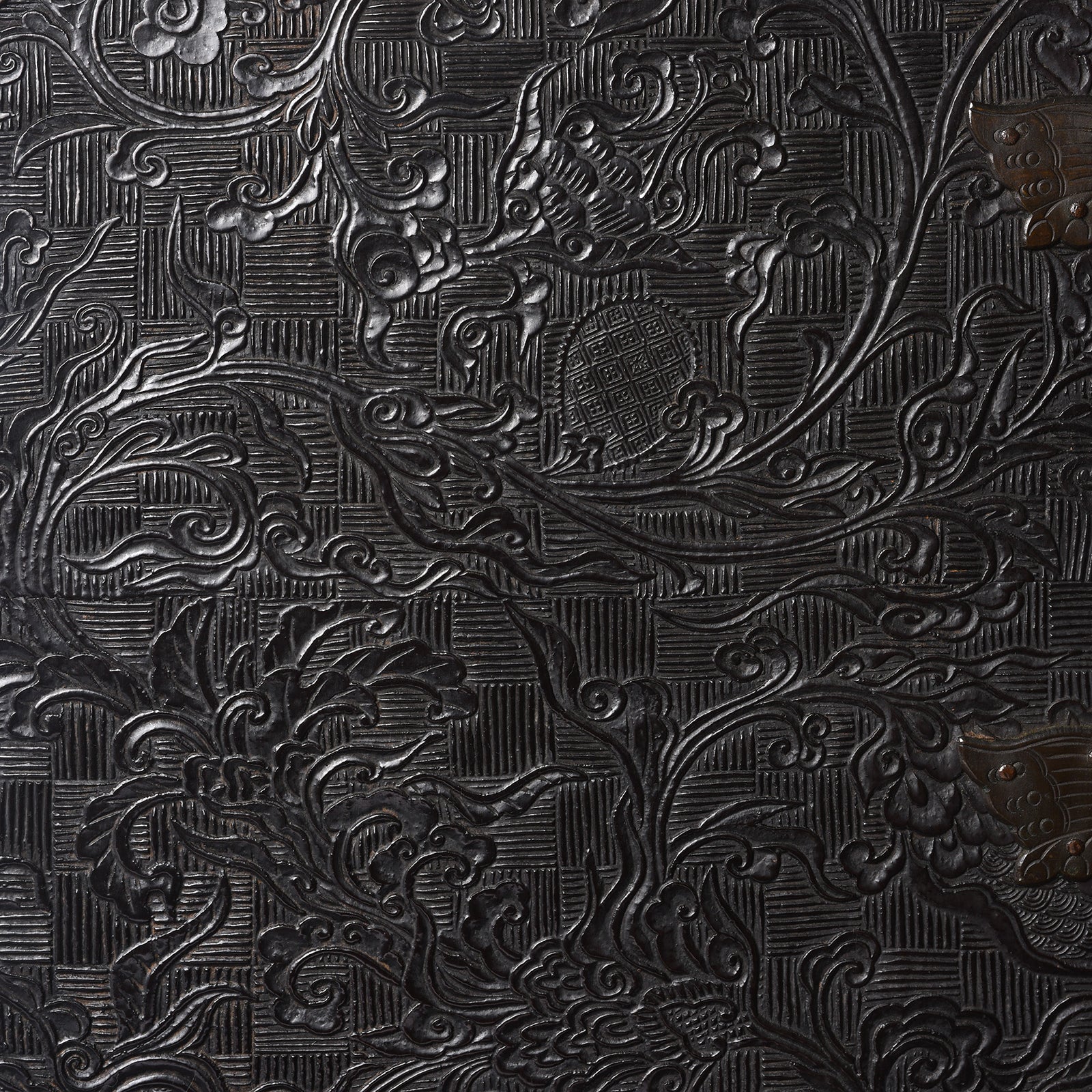 Japanese Black Lacquer Kodansu Jewellery Cabinet - Meiji Period - Image 14