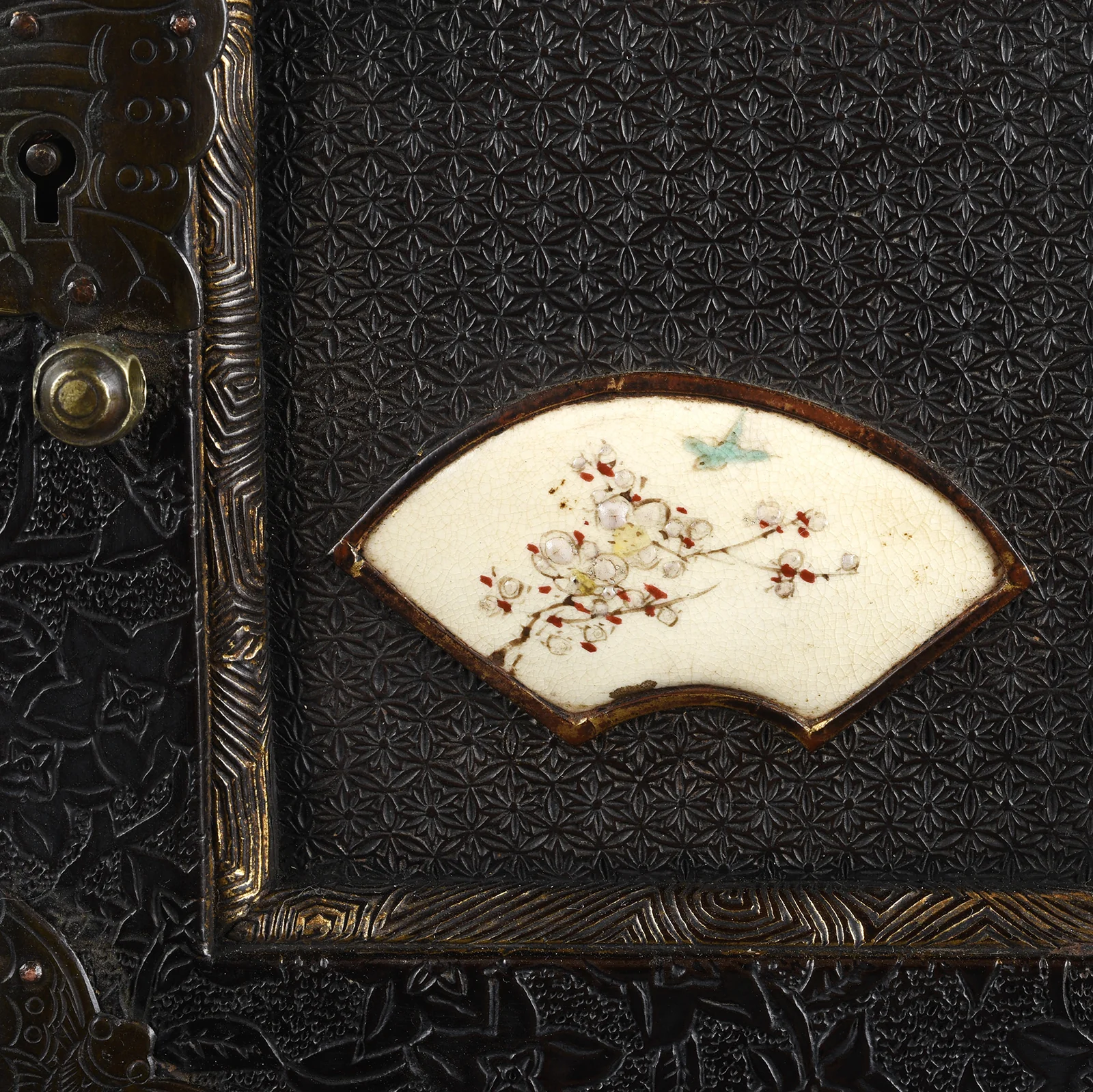 Japanese Black Lacquer Kodansu Jewellery Cabinet - Meiji Period - Image 16