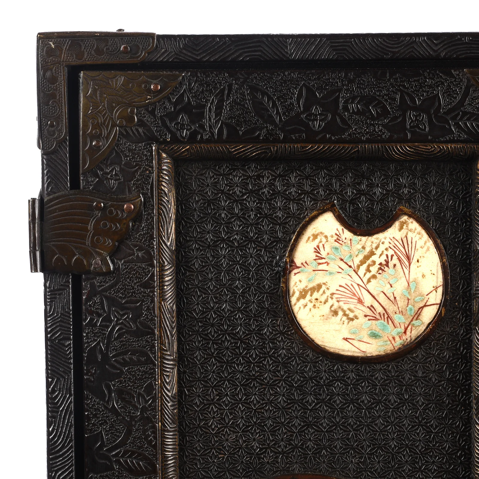 Japanese Black Lacquer Kodansu Jewellery Cabinet - Meiji Period - Image 5