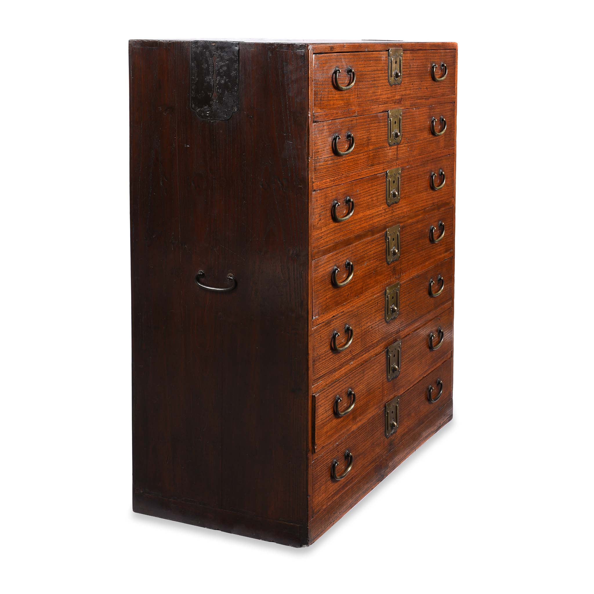 Japanese Kimono Dansu Chest - Late 19thC (Meiji Period) - Image 3