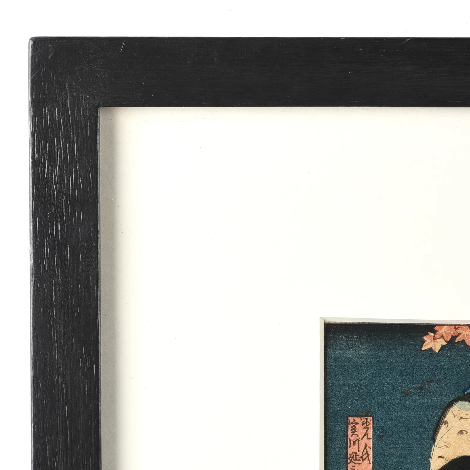 'The Border Crossing' by Ichiyōtei Yoshitaki - Japanese Woodblock Print Oban - Image 3