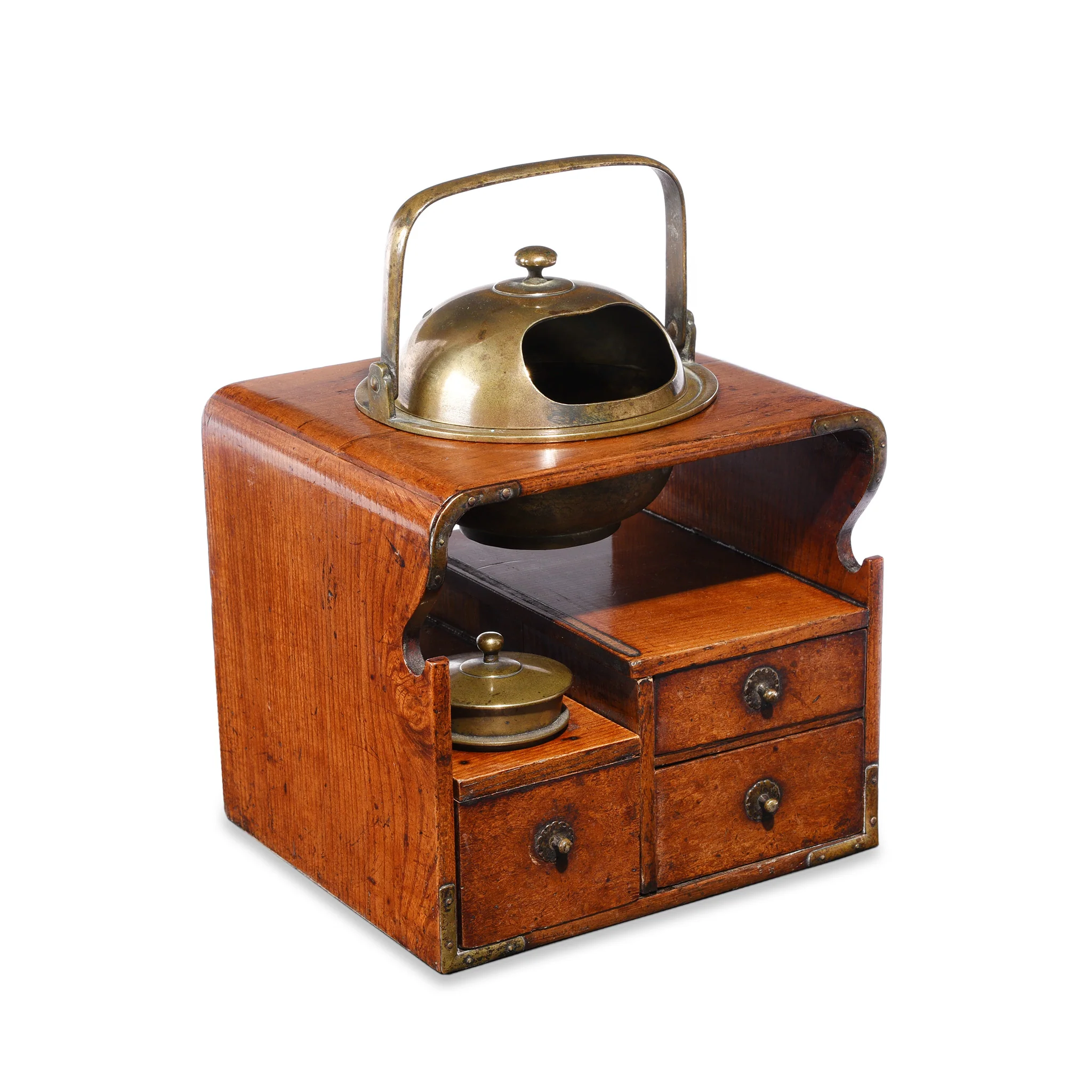 Japanese Zelkova/Elm  Brazier - 19thC - Image 4