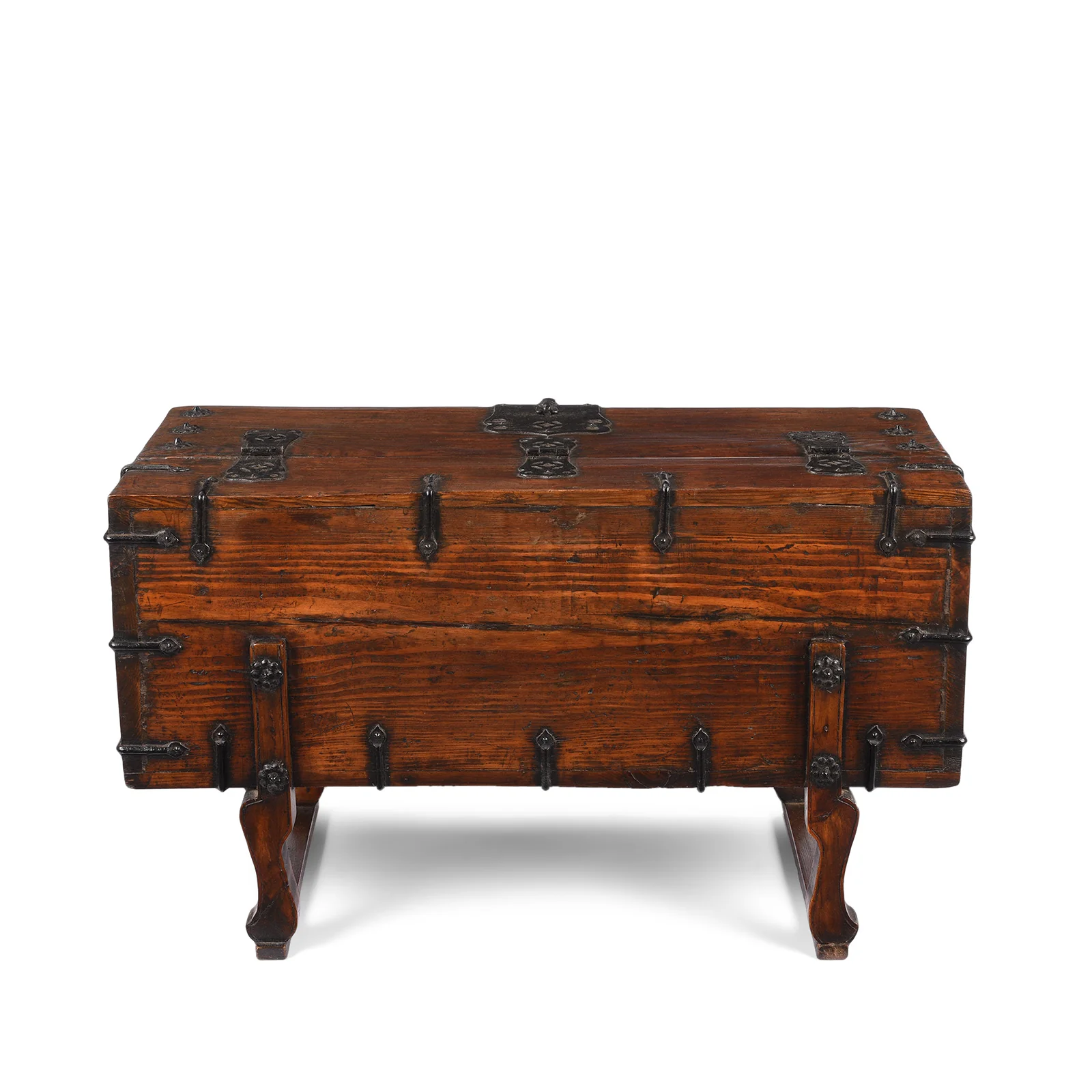 Korean Ton Kwe Coin Chest (With Later Stand) - Ca 1920 - Image 8
