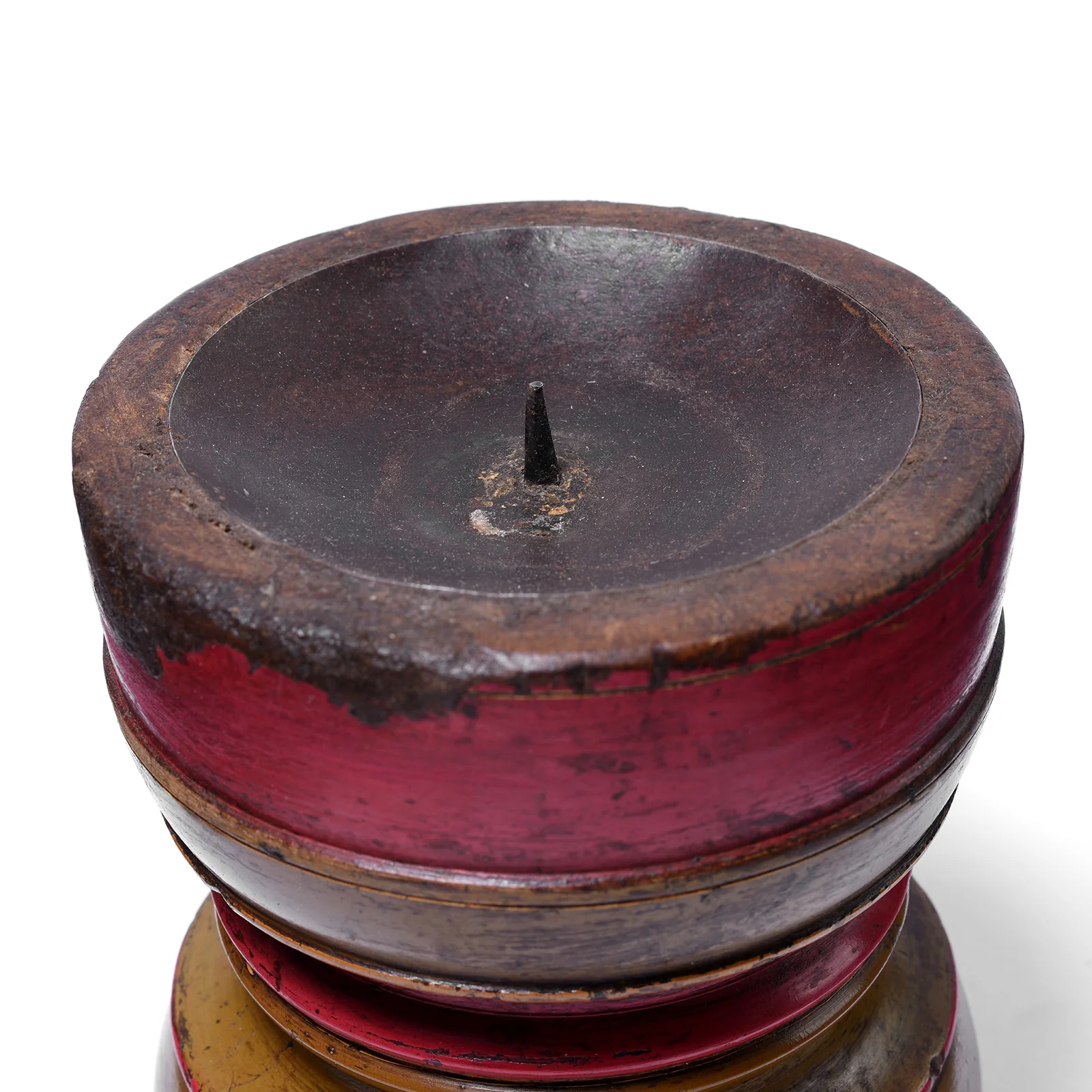 Rajasthani Lacquered Candle Stick - Image 2